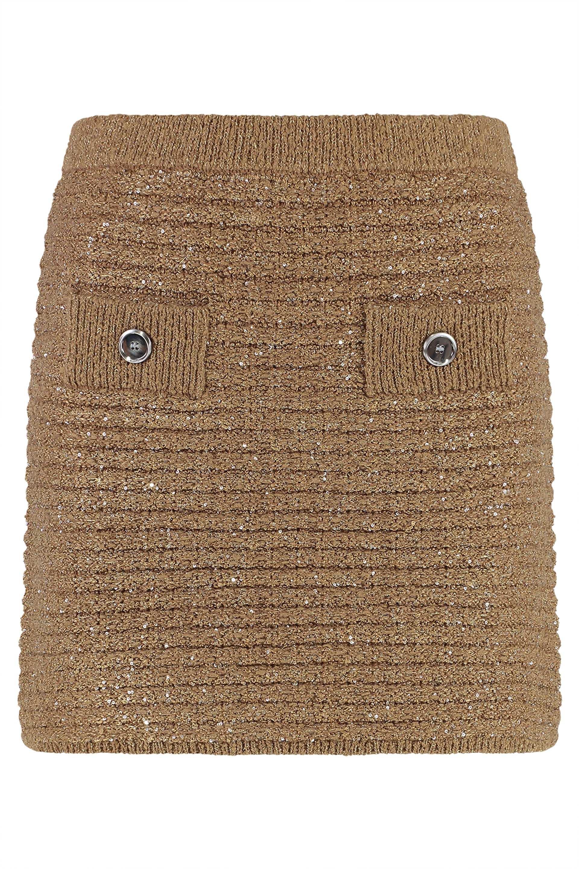 Miletto knitted mini skirt