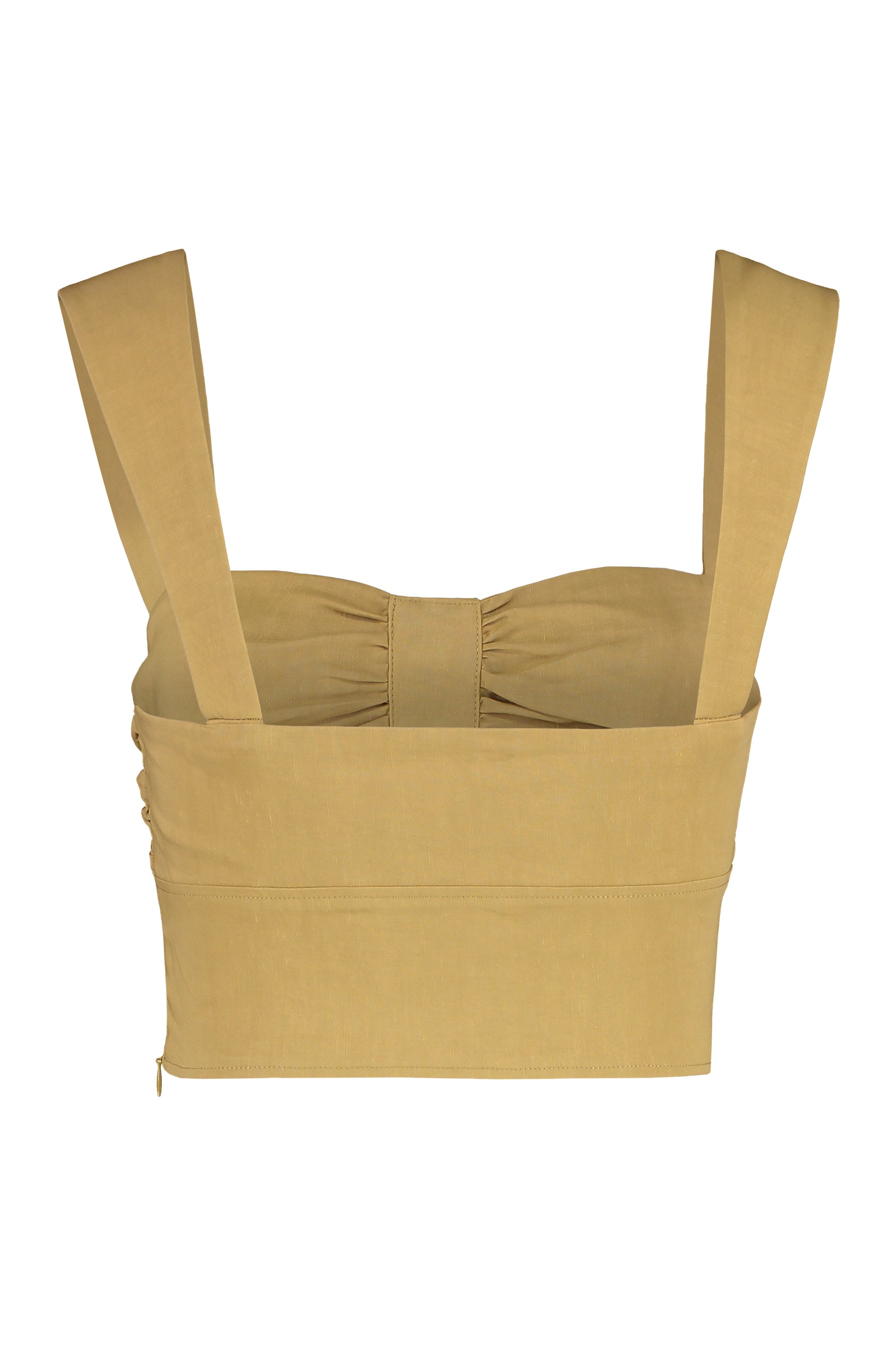 Linen crop top