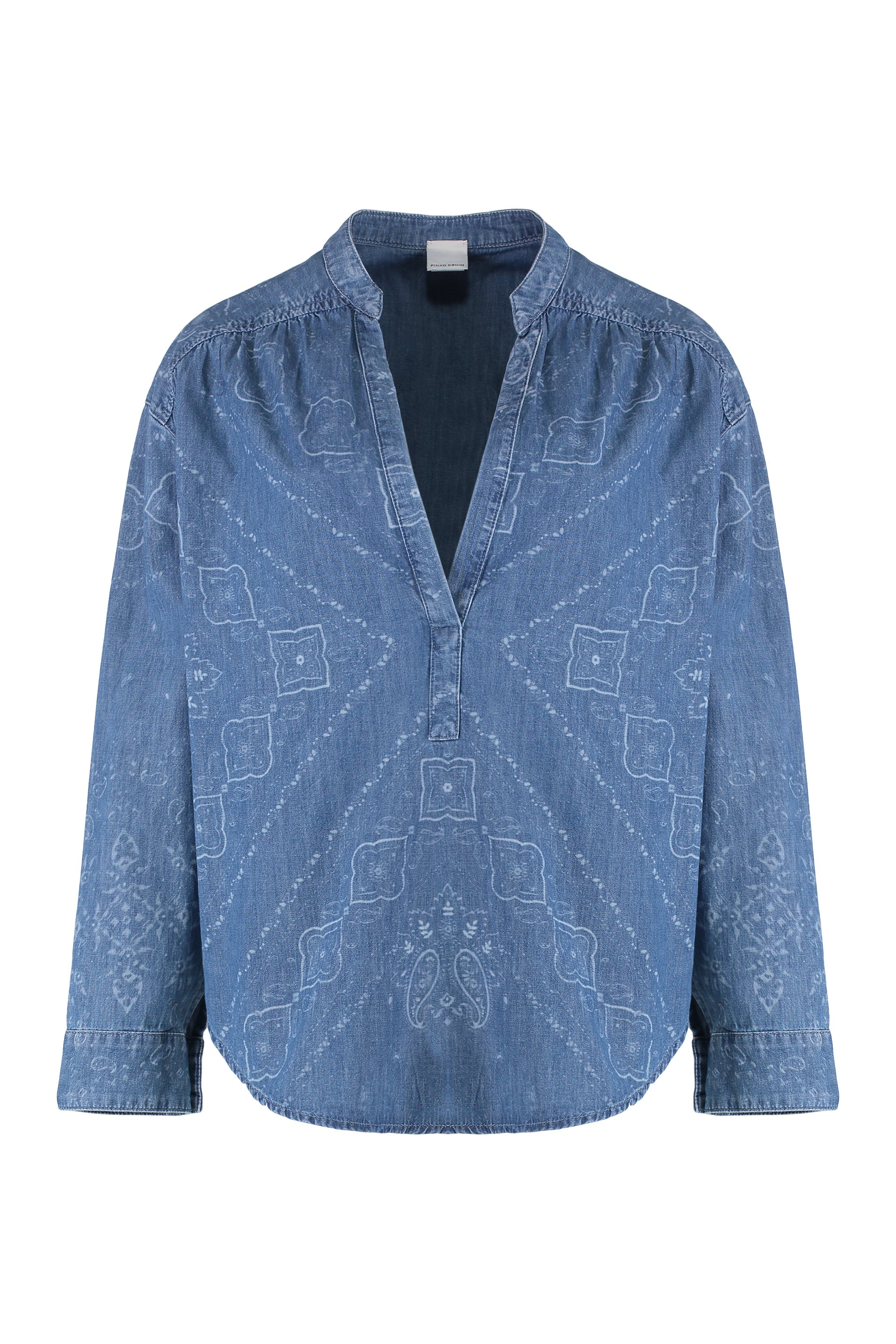 Denim blouse