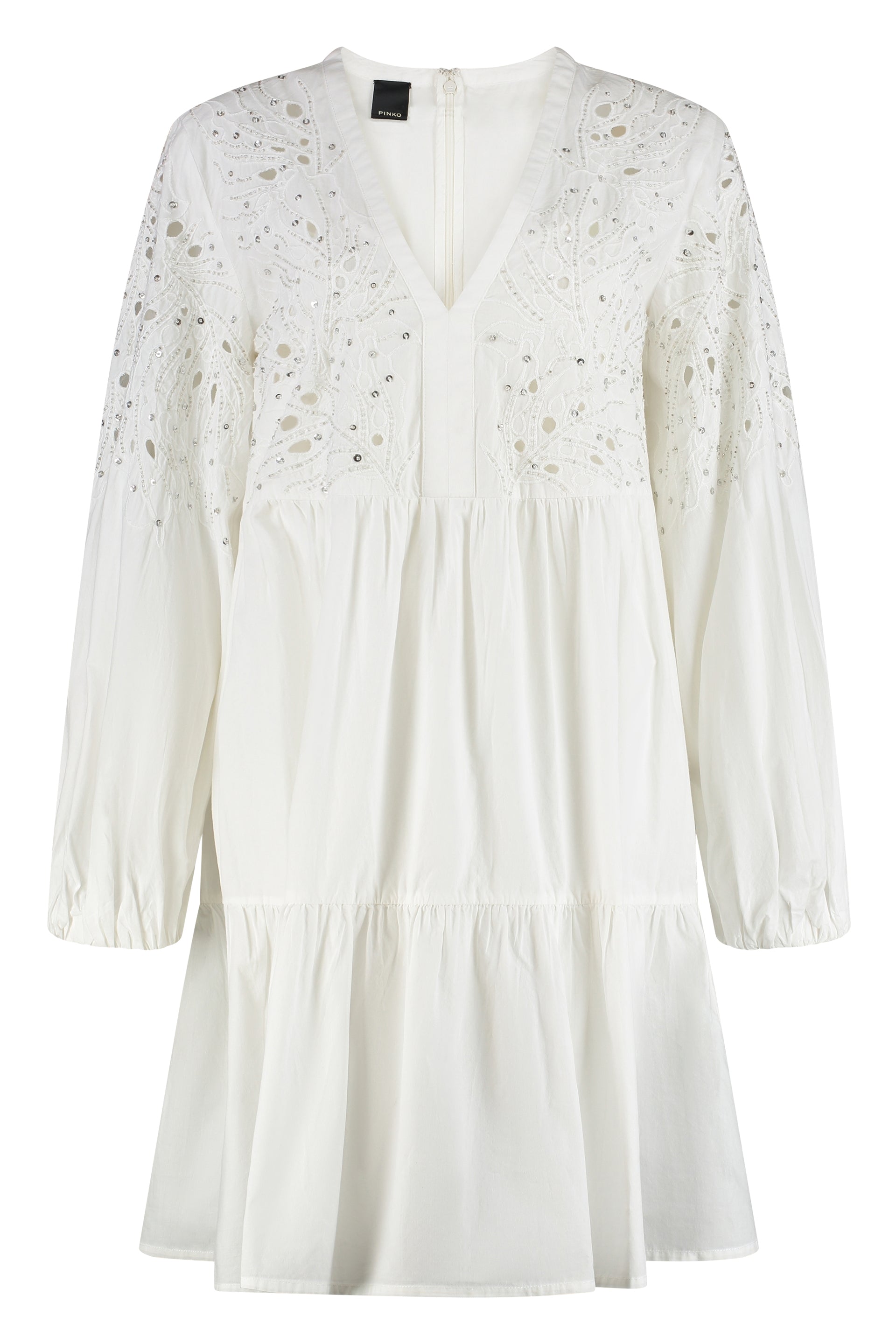 Andromeda cotton mini-dress