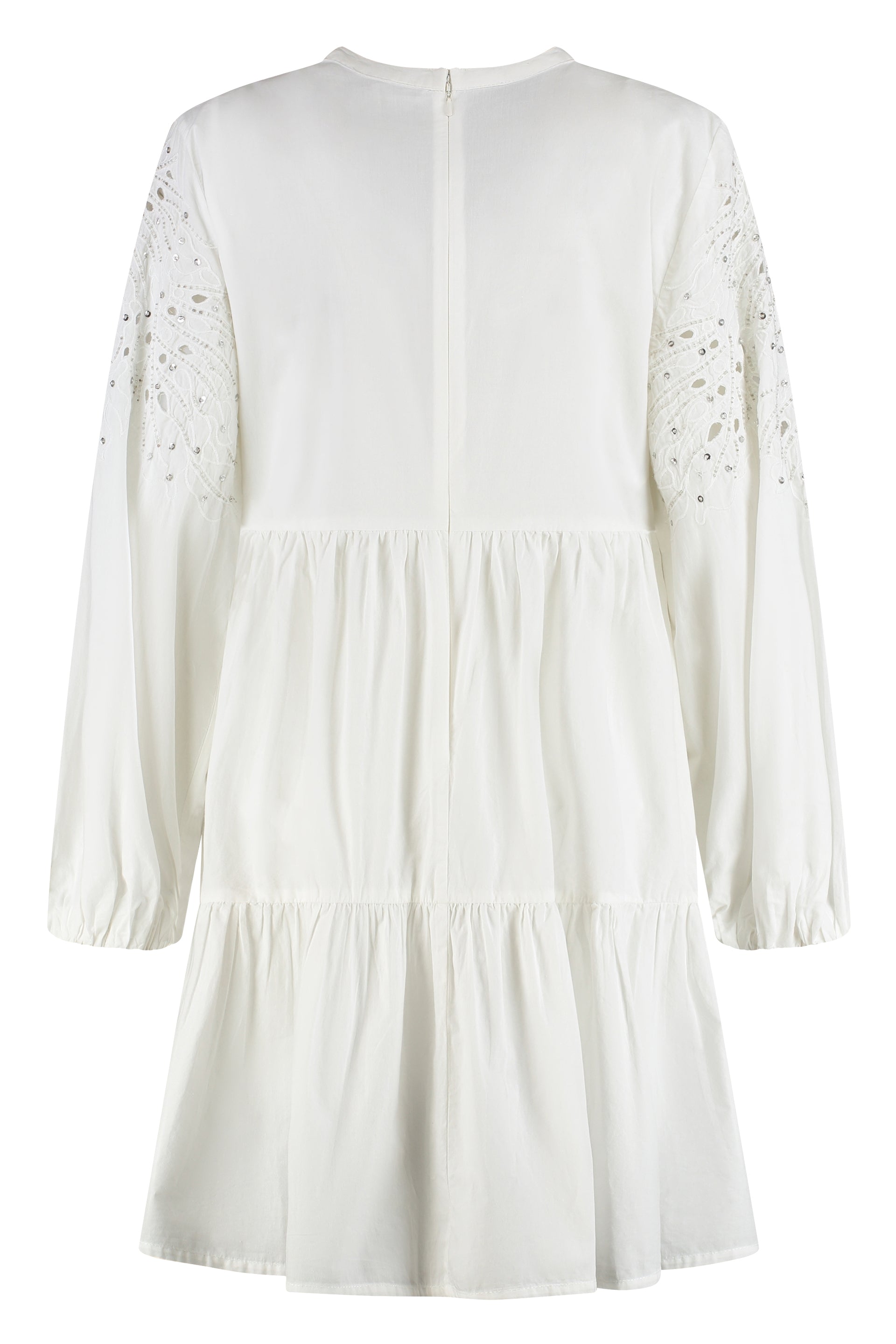 Andromeda cotton mini-dress