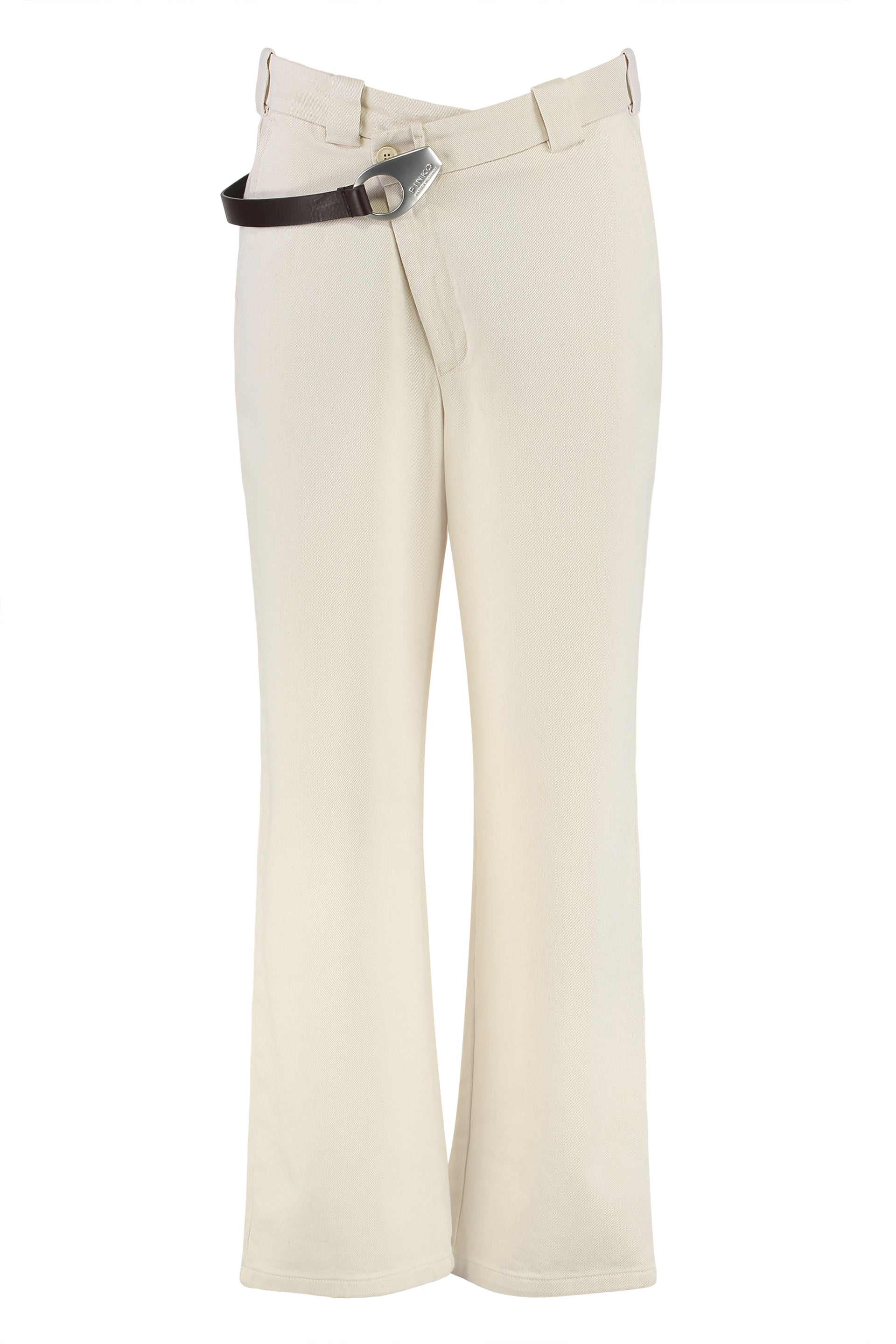 Pinko x Patrick McDowell - Paint cotton drill trousers