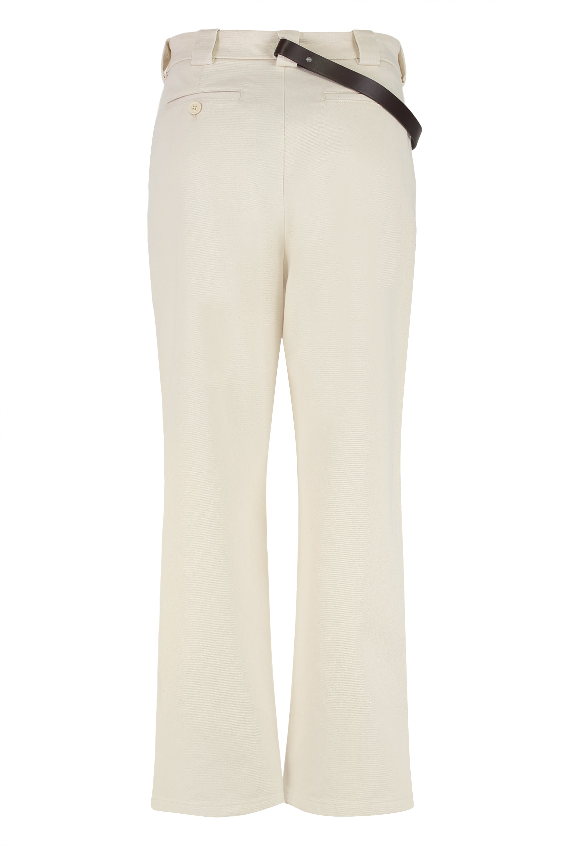 Pinko x Patrick McDowell - Paint cotton drill trousers