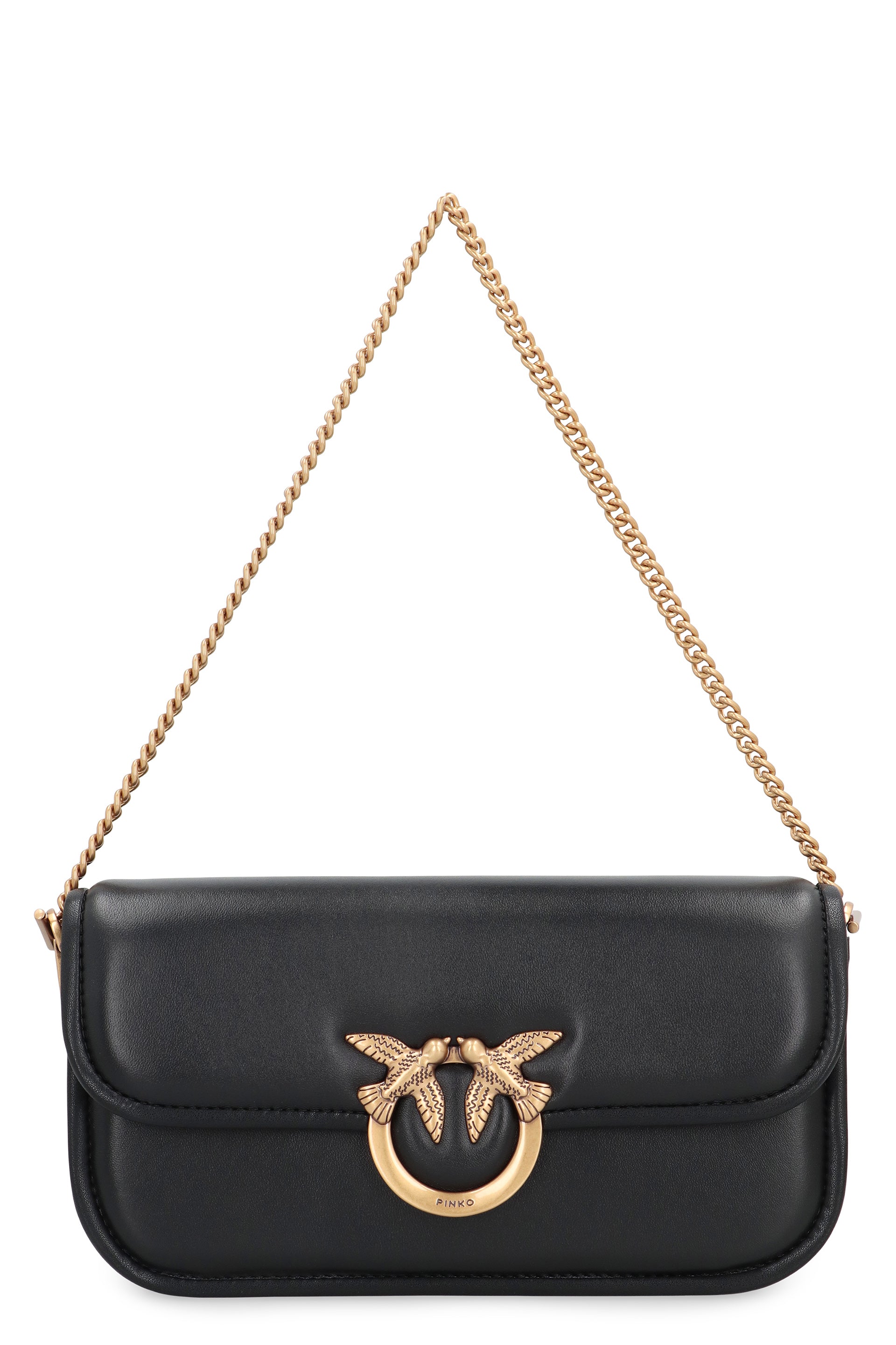 Small Love Bag Box crossbody bag in napa
