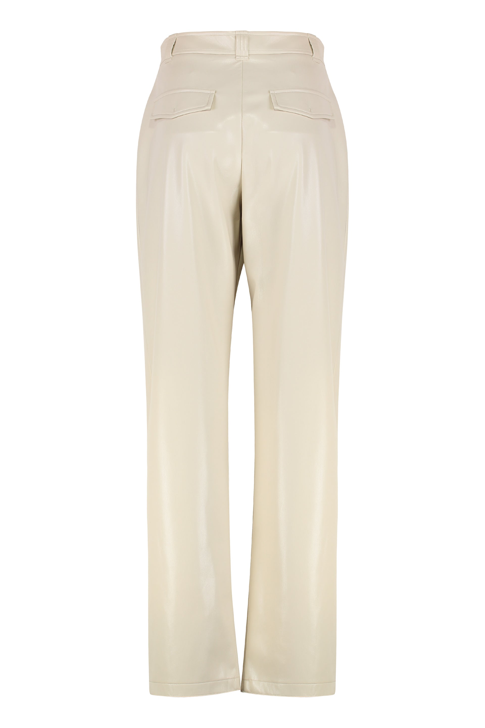 Balloon pants in eco-leather