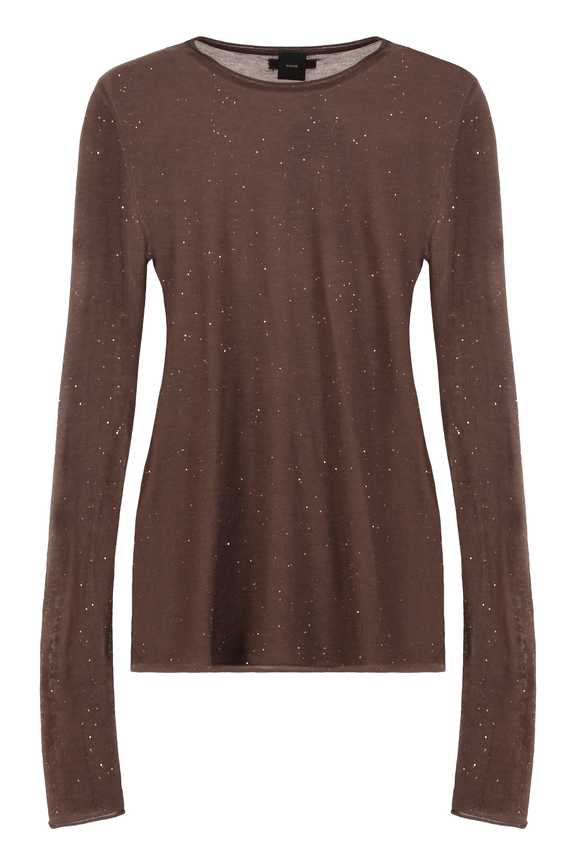 Pico Long sleeve sequin top
