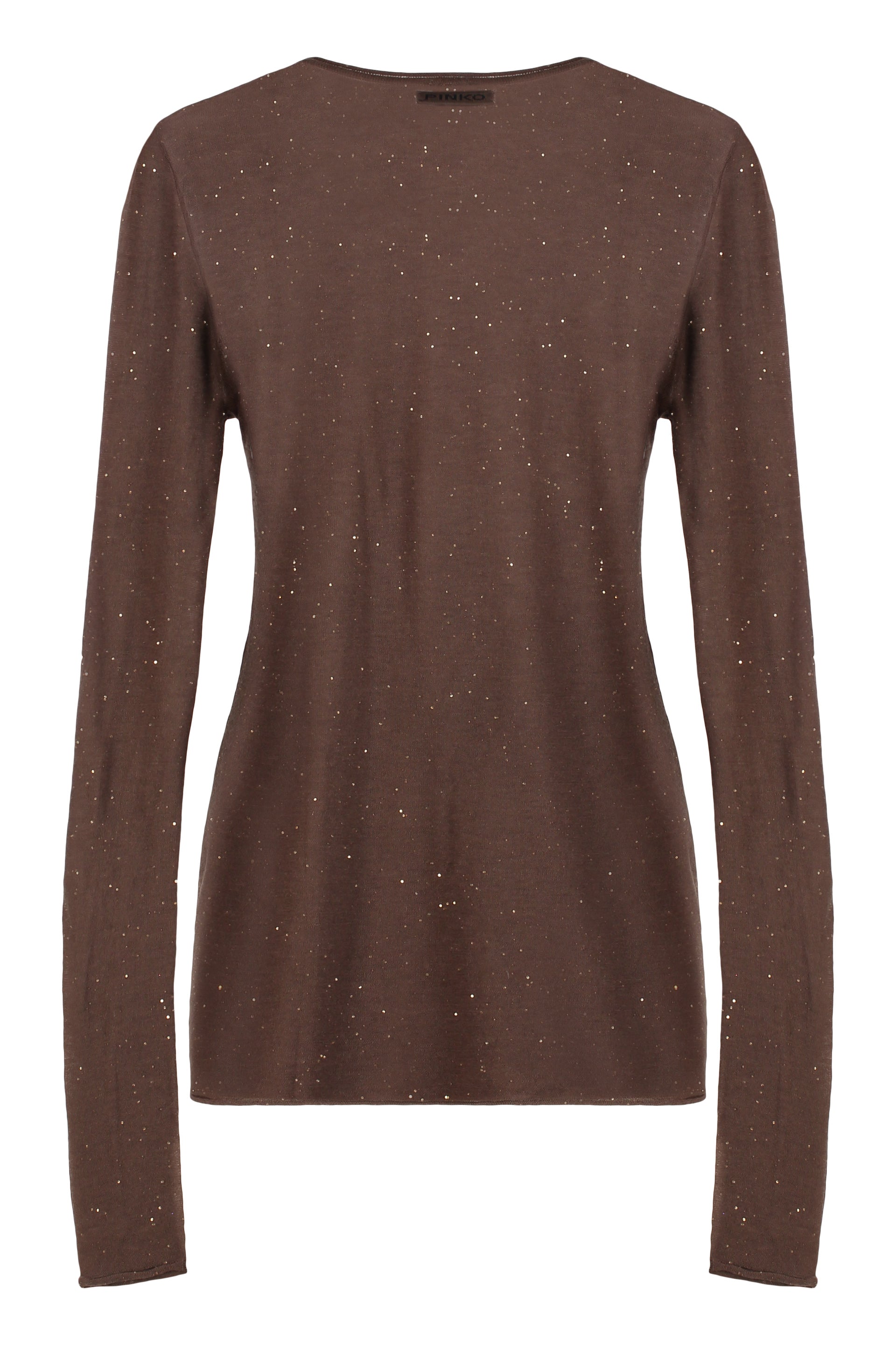 Pico Long sleeve sequin top
