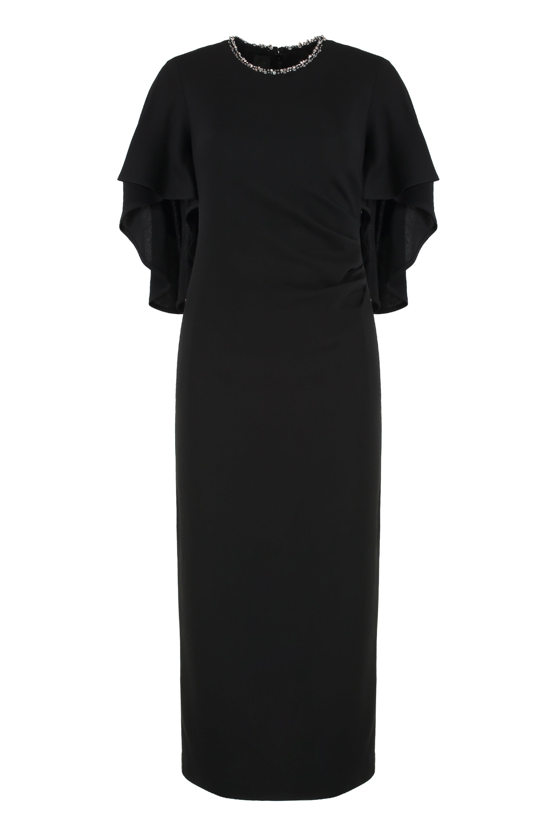 Dress with jewelry details