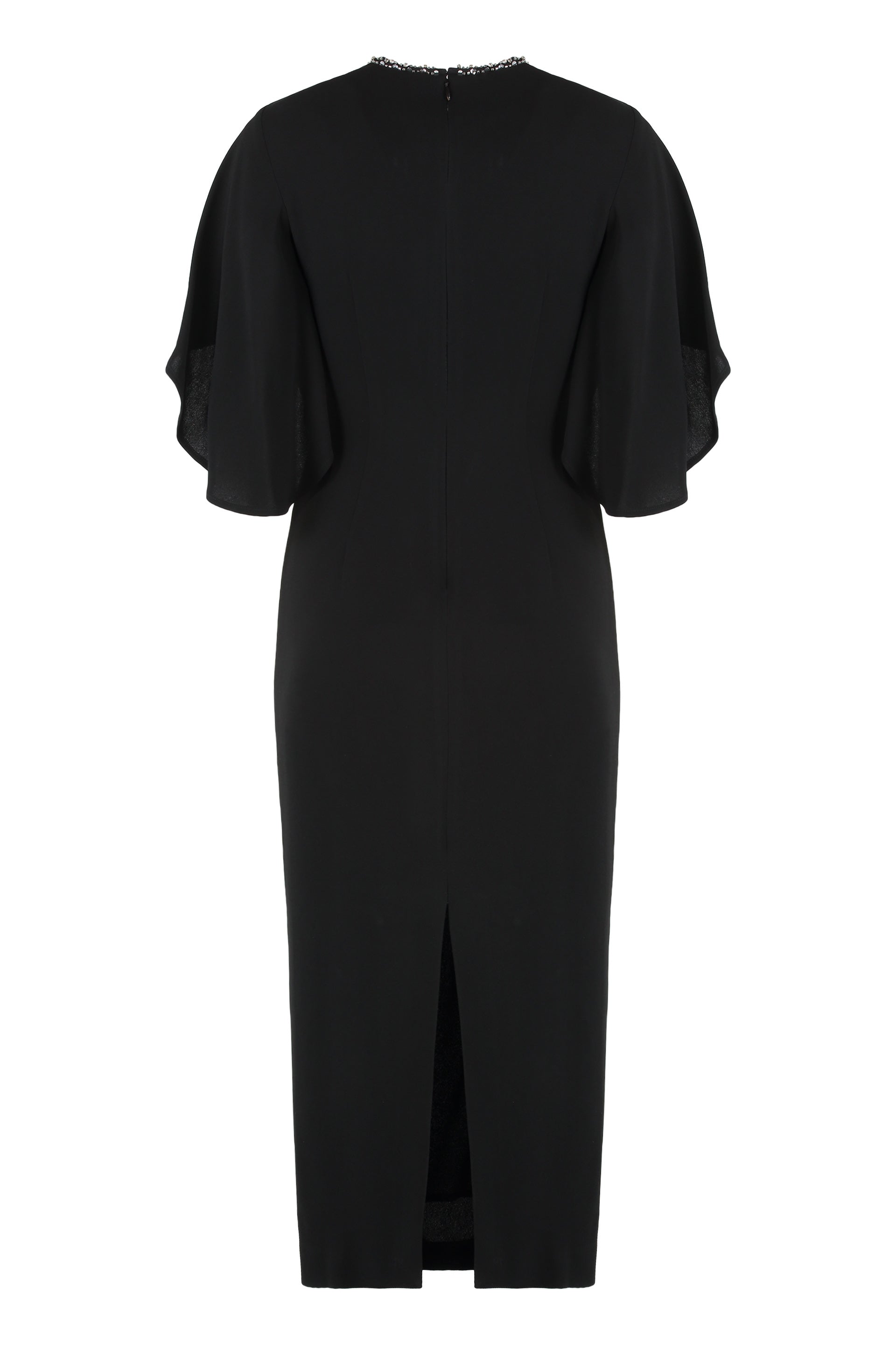 Dress with jewelry details