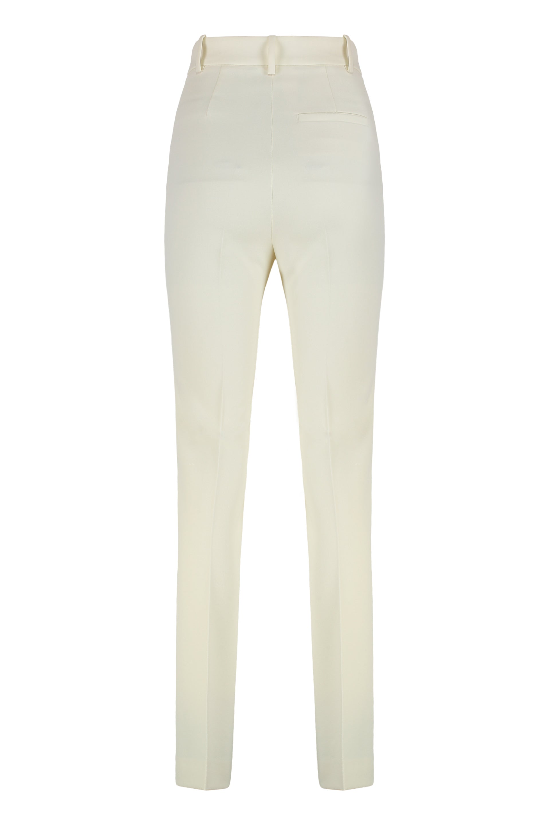Skinny high-waisted trousers