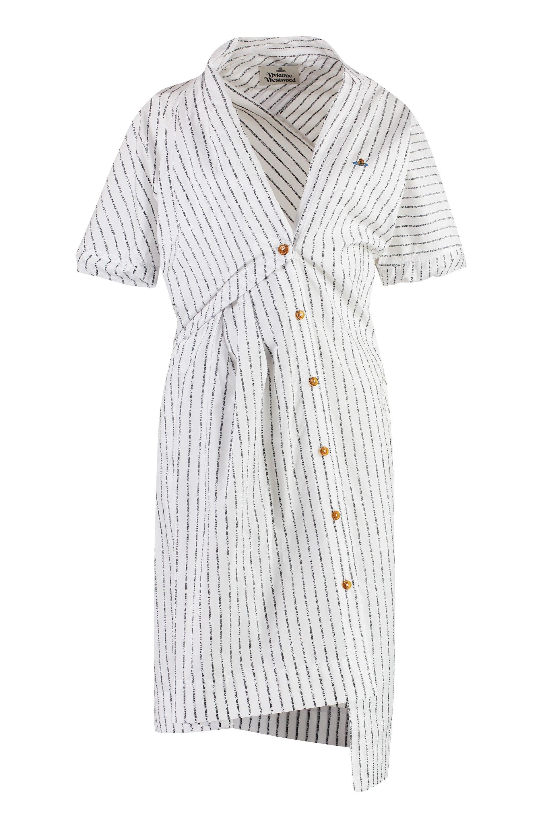 Cotton shirtdress
