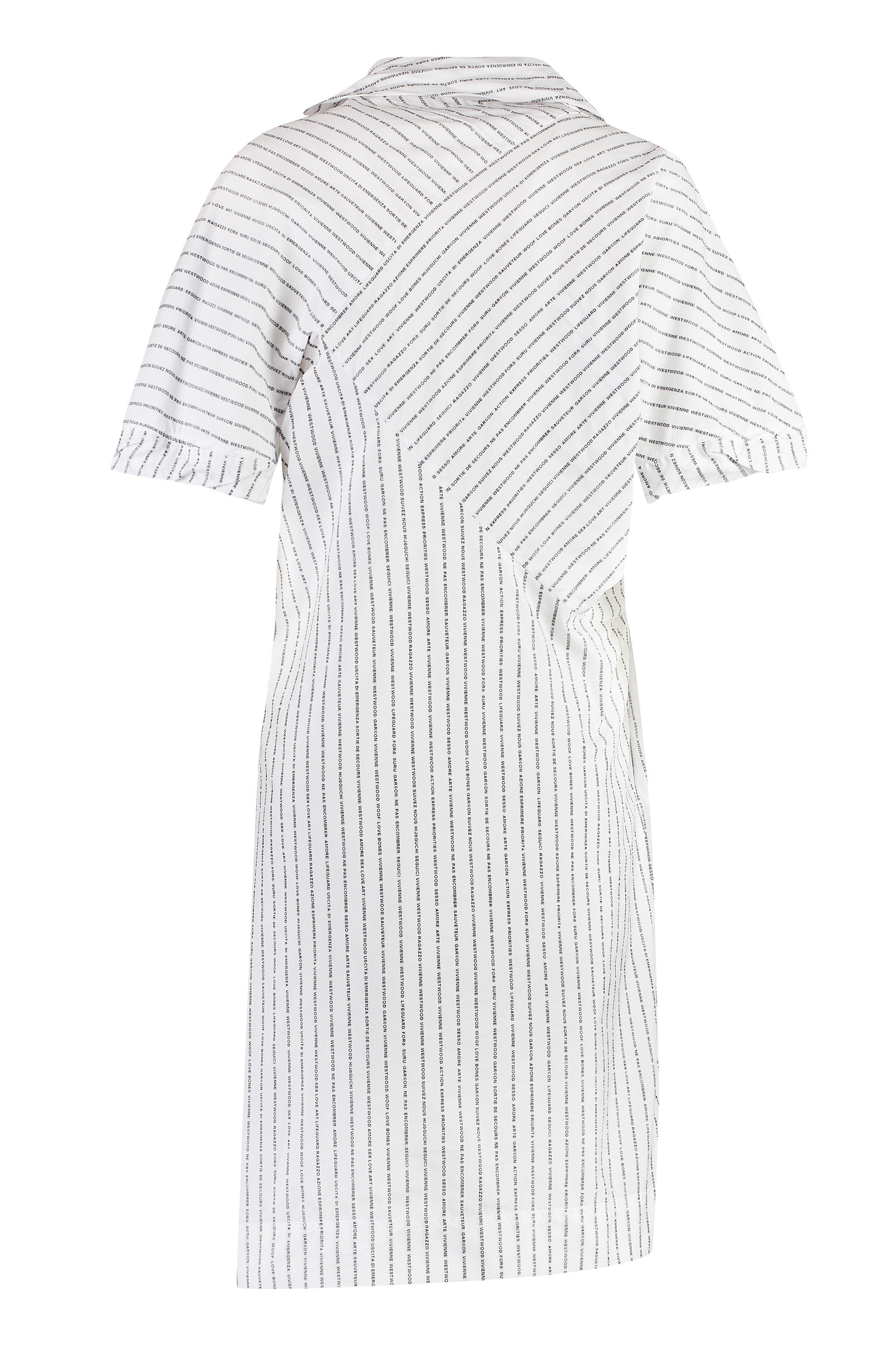 Cotton shirtdress