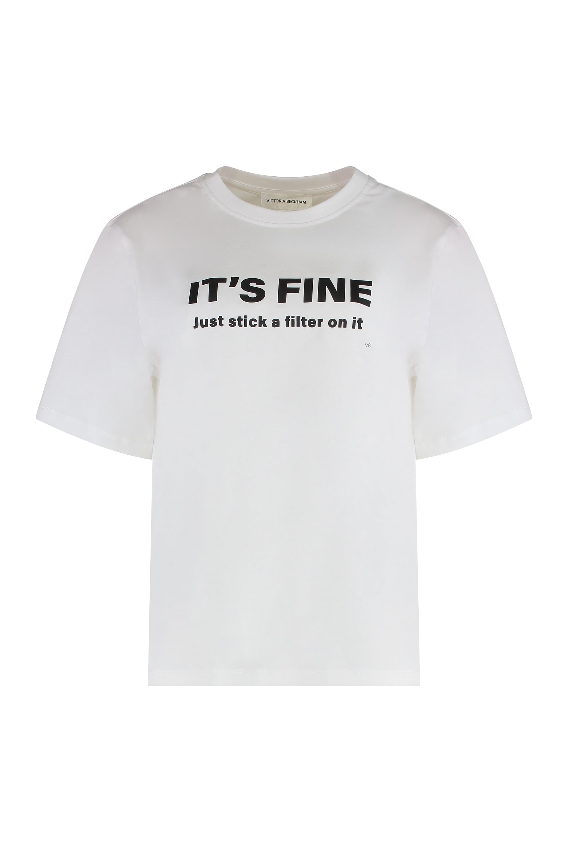 Crew neck t-shirt in cotton