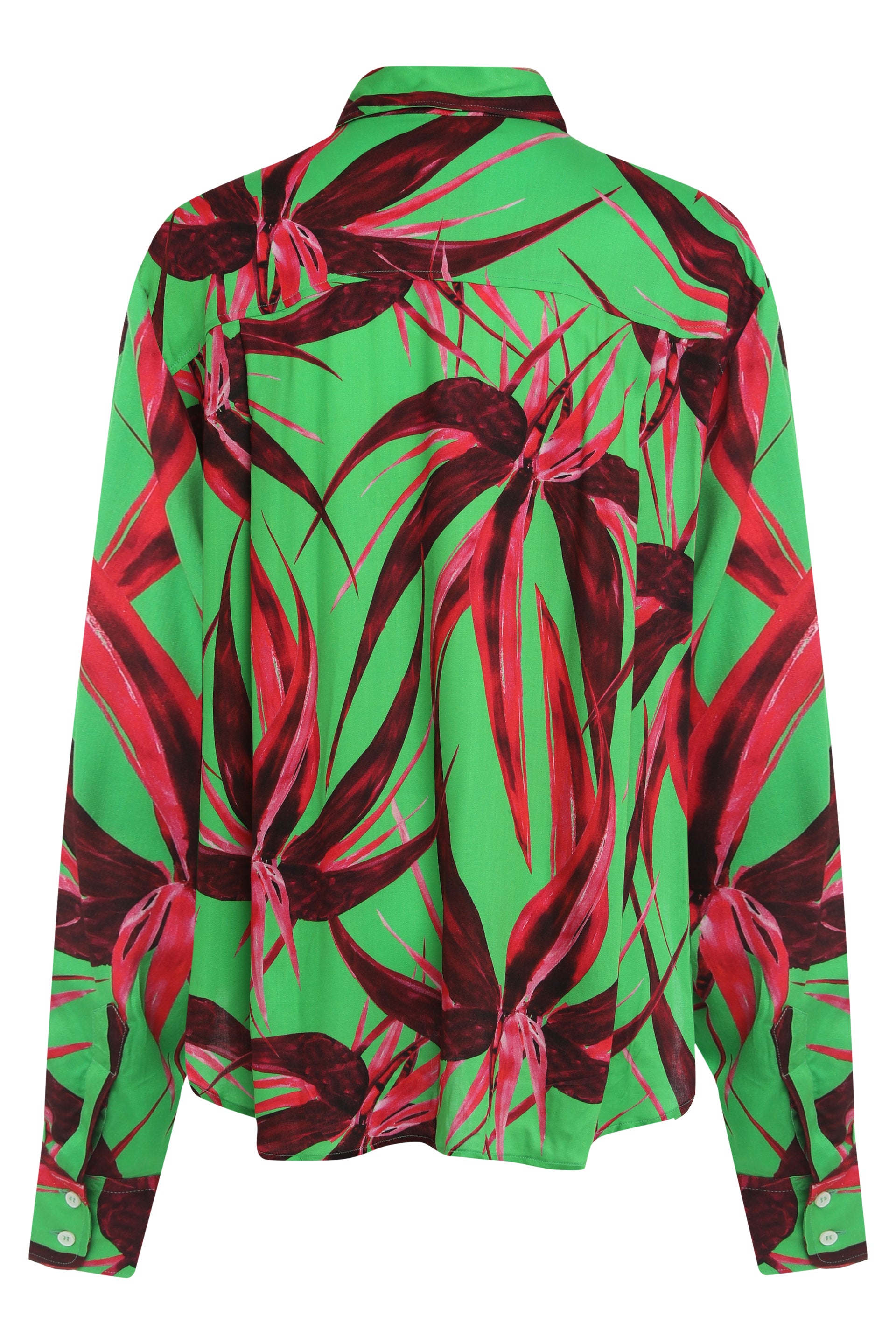 Printed viscose shirt