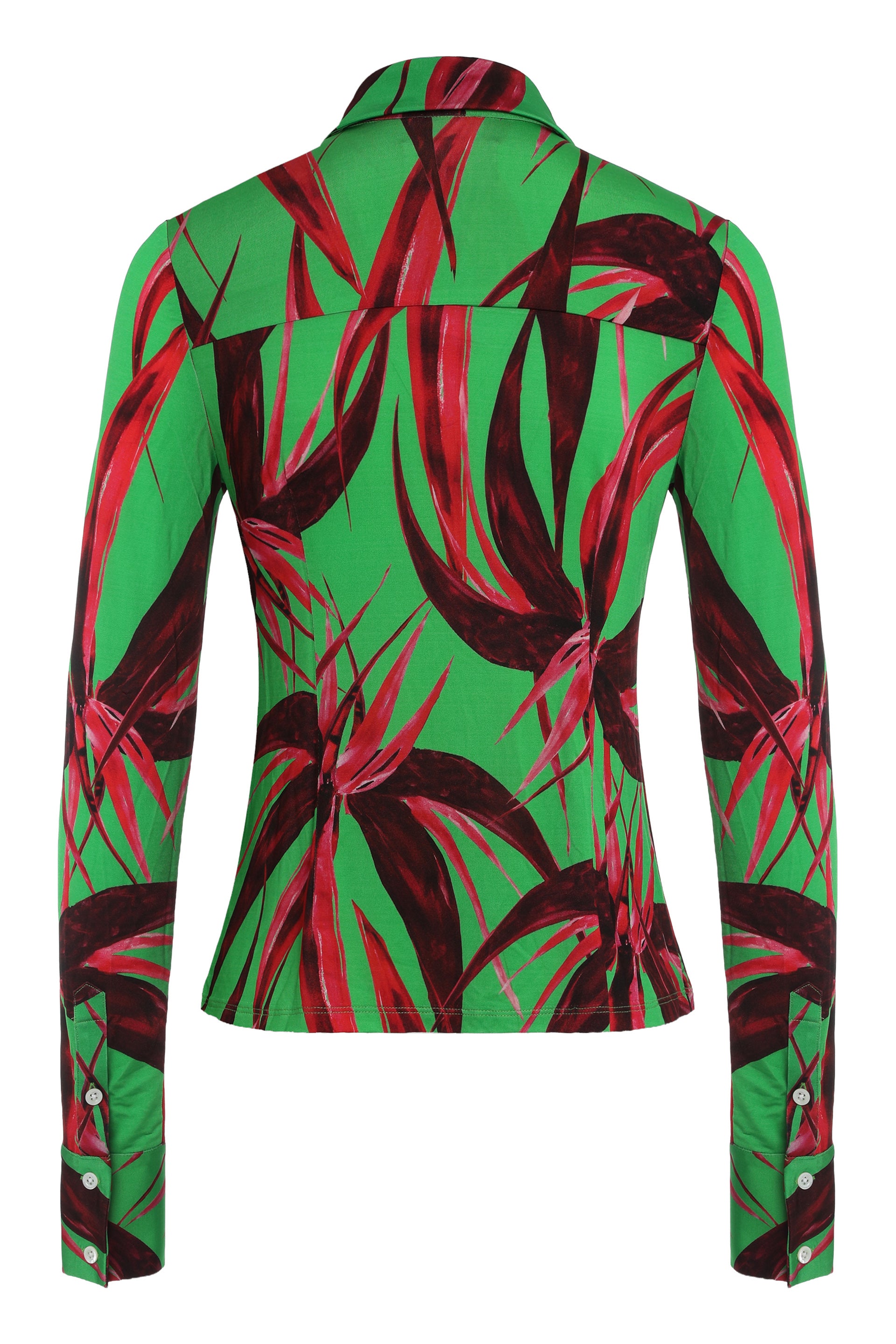 Printed viscose blouse