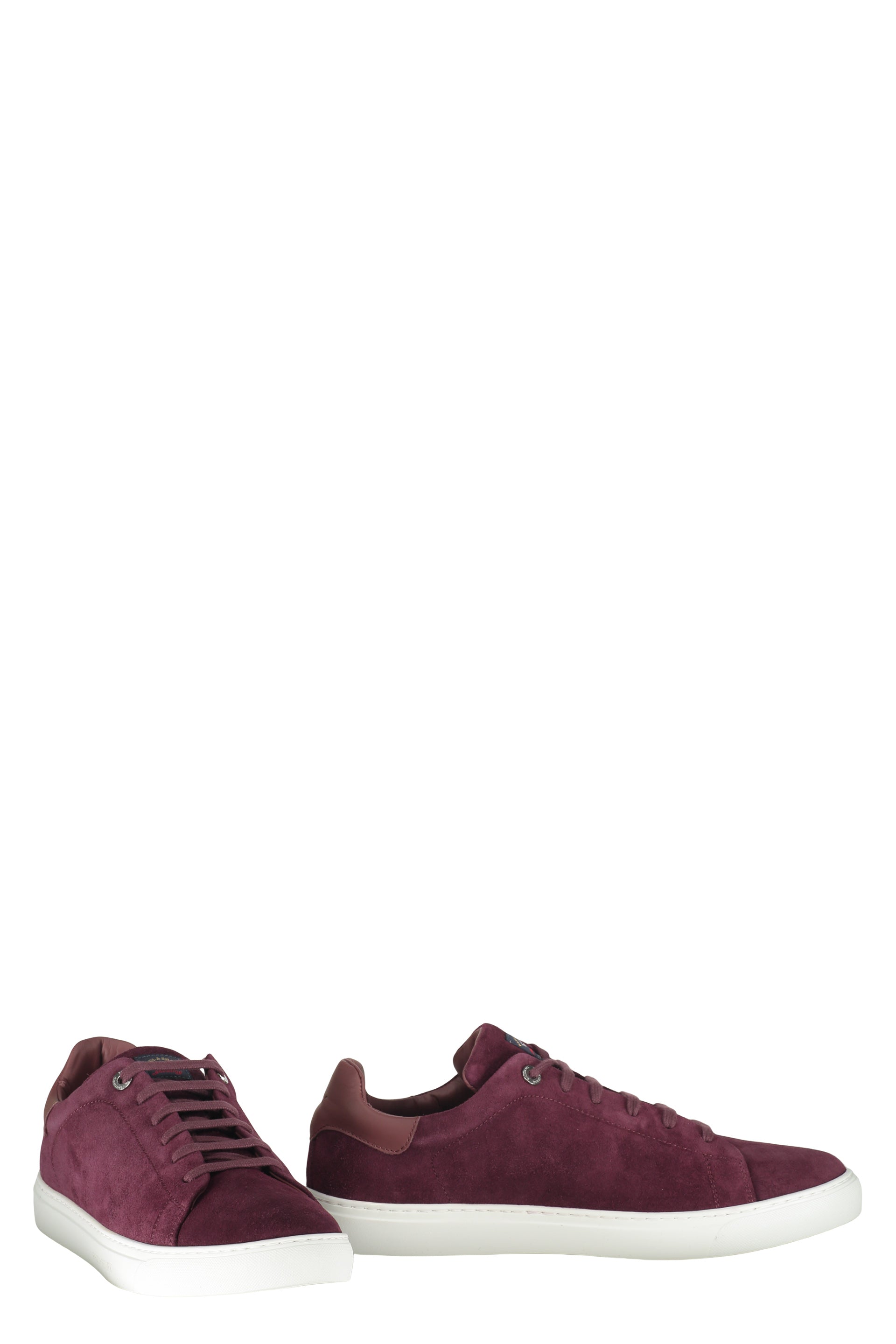Burgundy modern sneakers for refined casual style