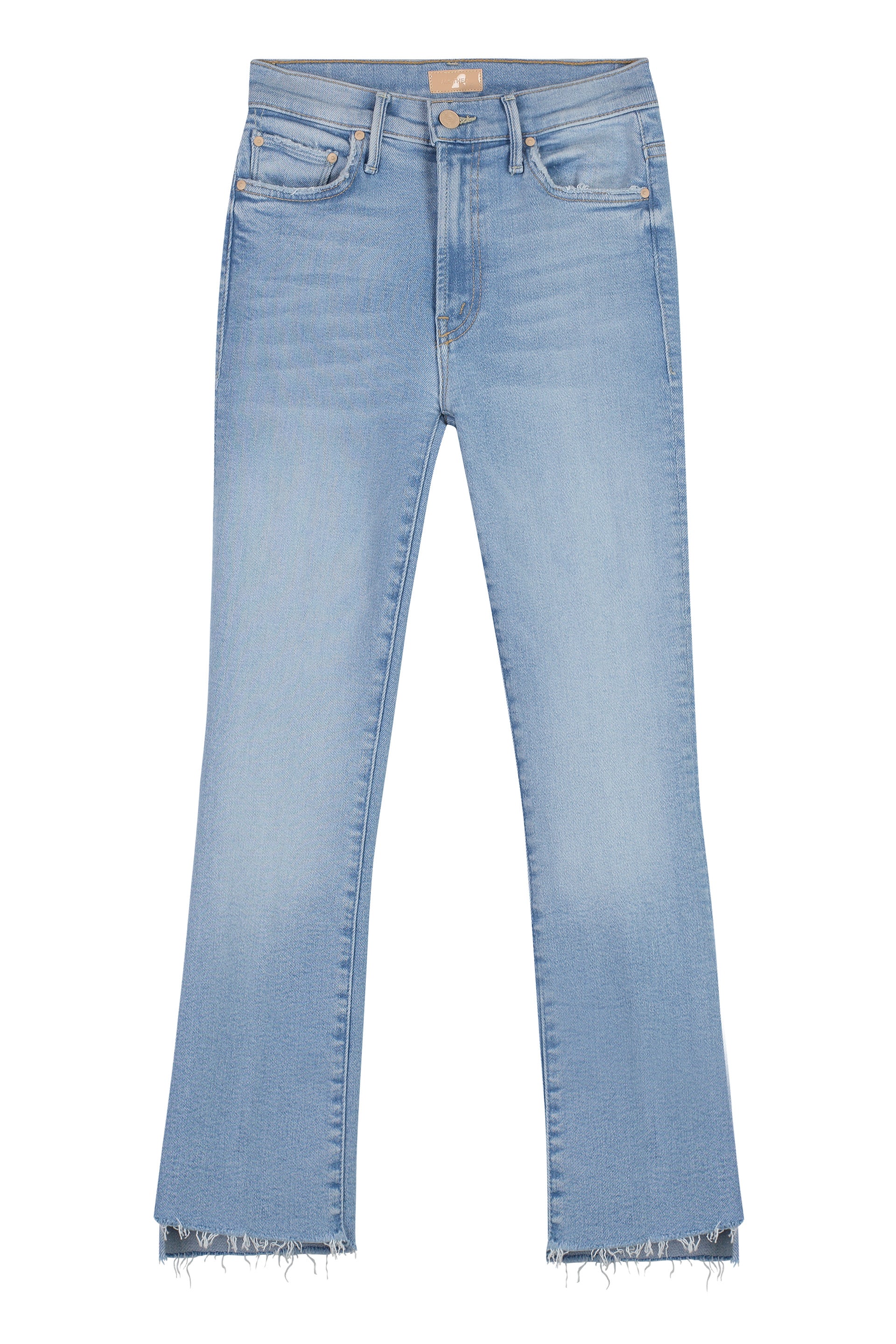 The Inside Crop stretch cotton jeans