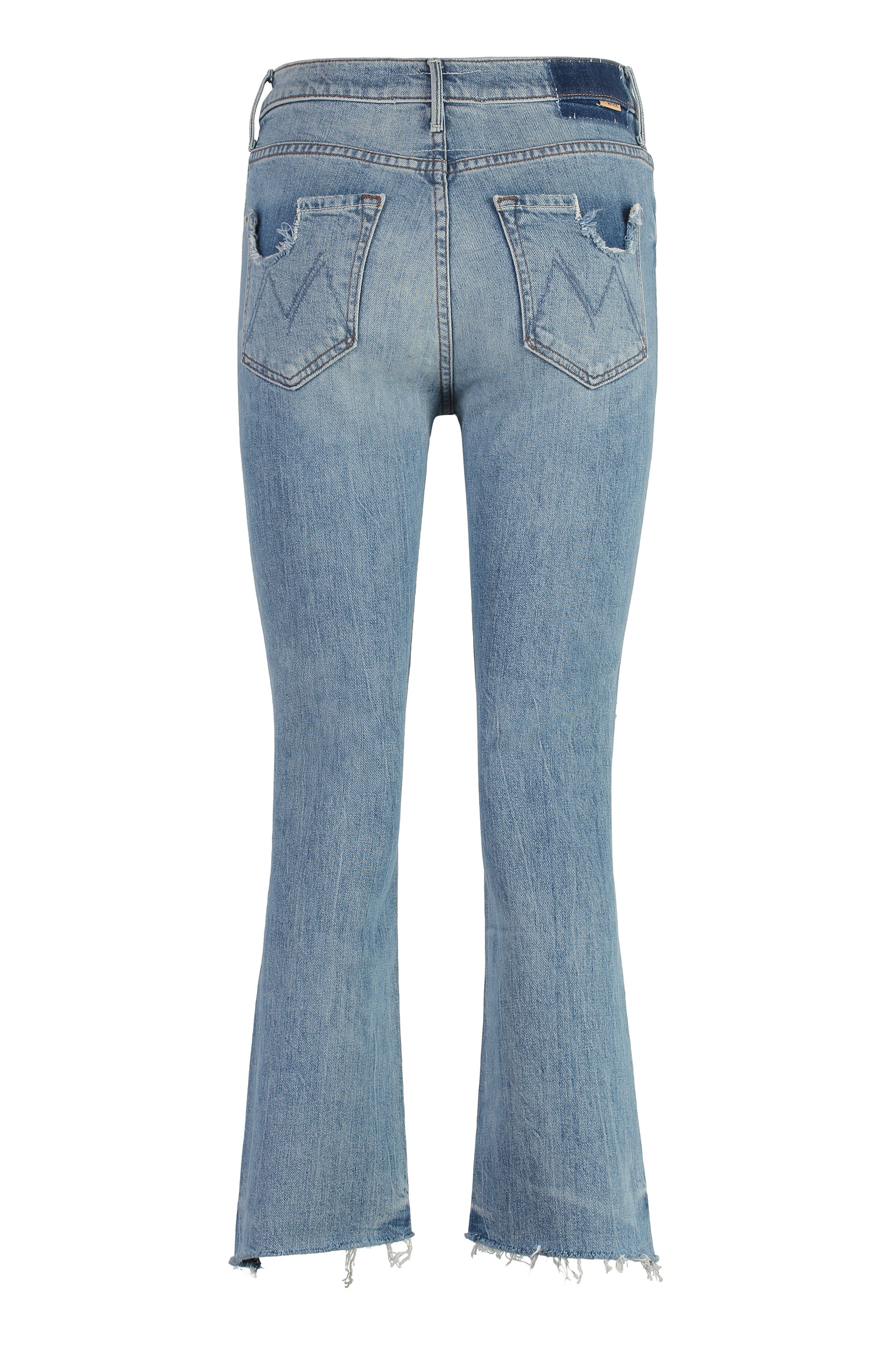 The Insider Crop Step Fray Stretch cotton jeans