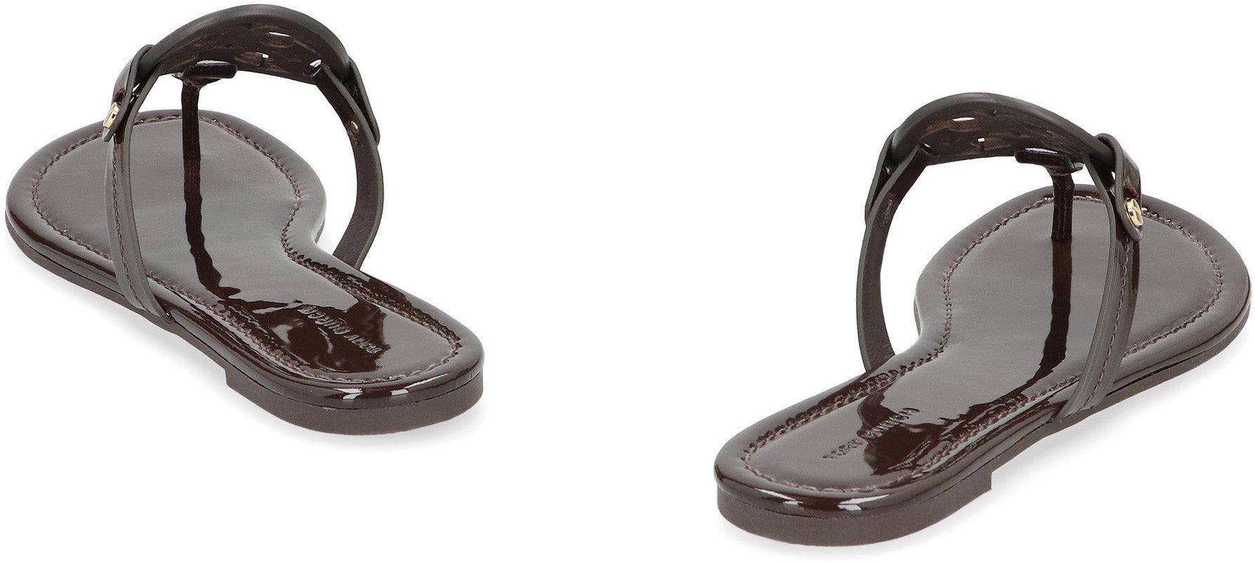 Miller flip-flops in leather