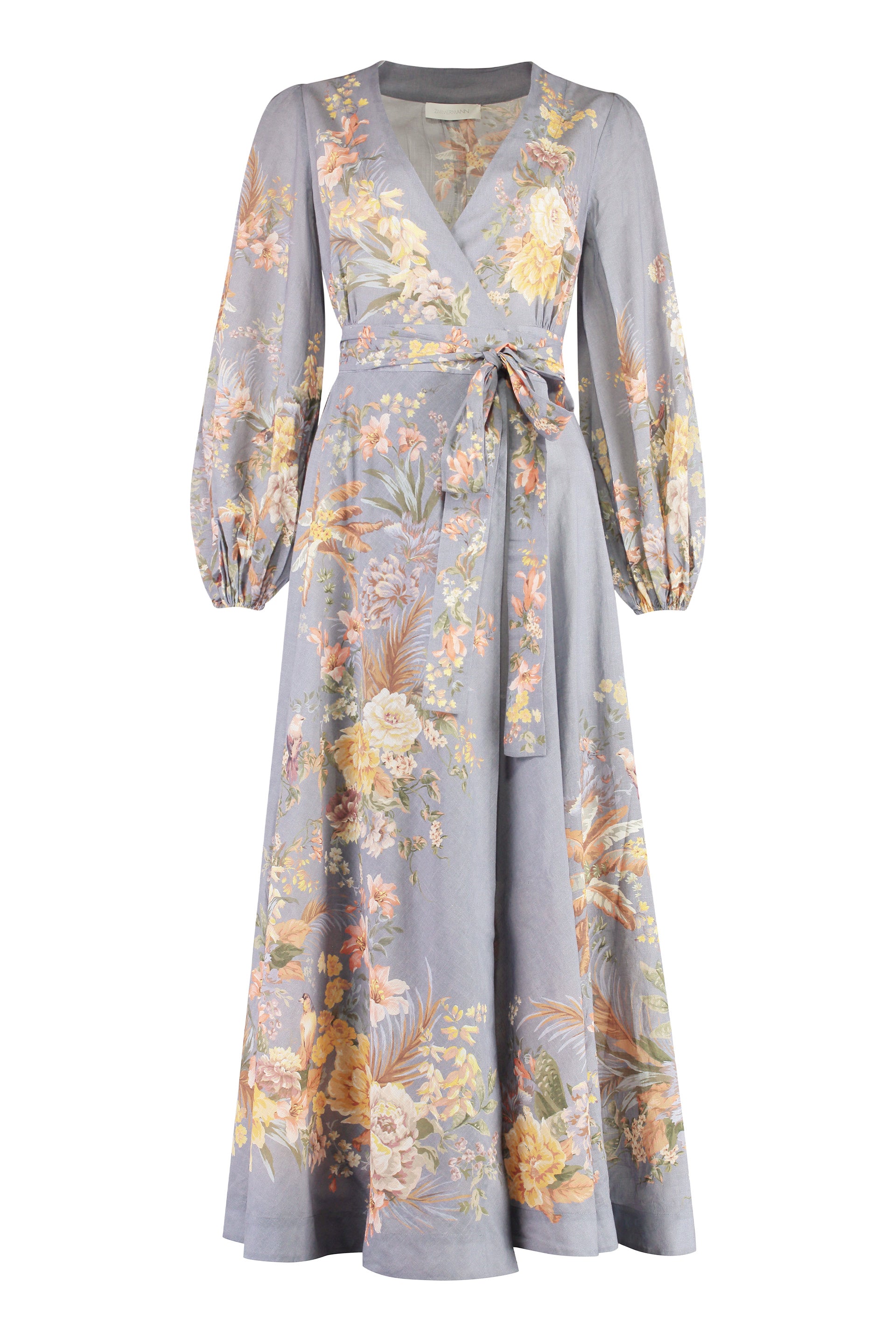 Tallow wrap-dress