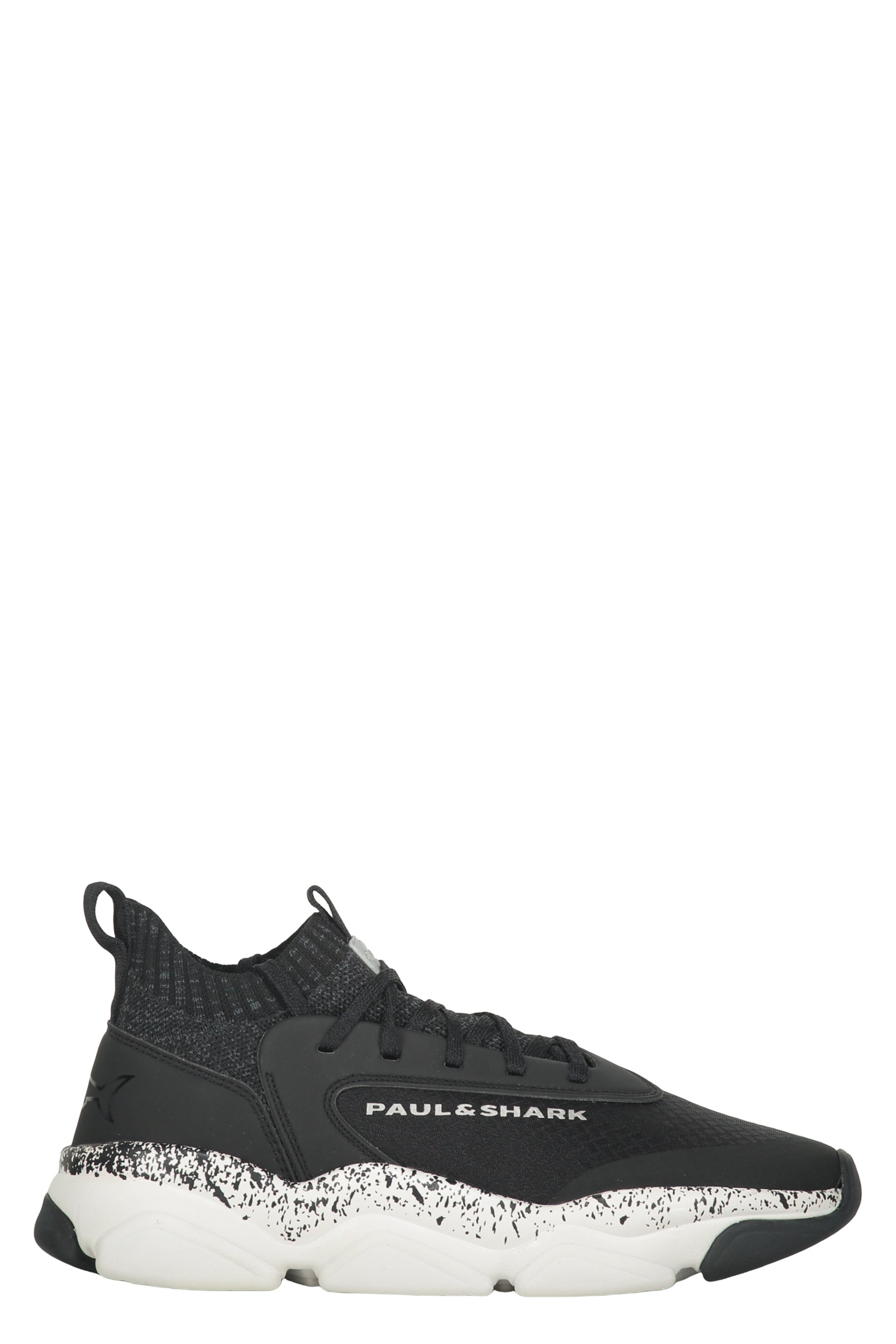 Modern black sneakers for sports and style