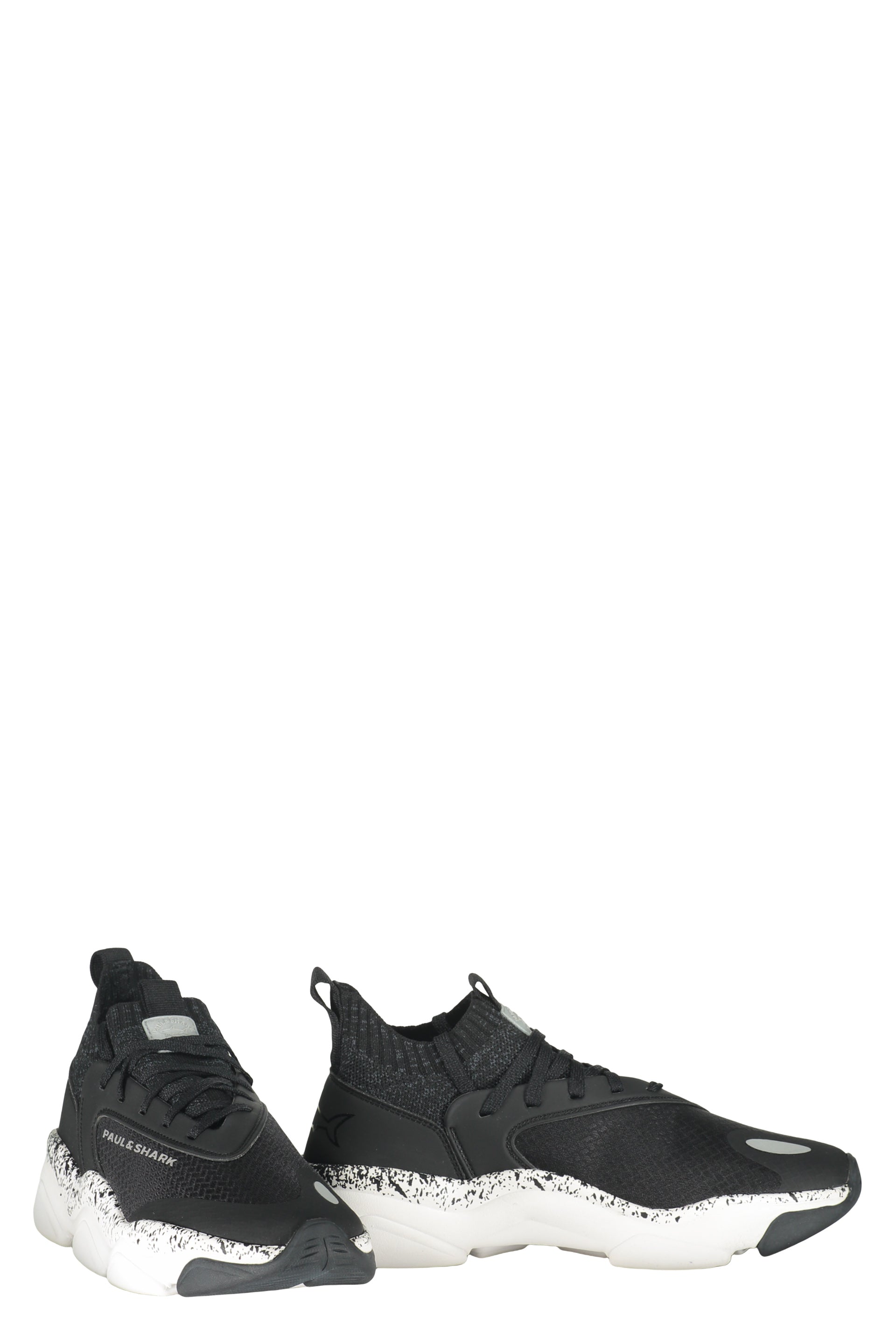 Modern black sneakers for sports and style