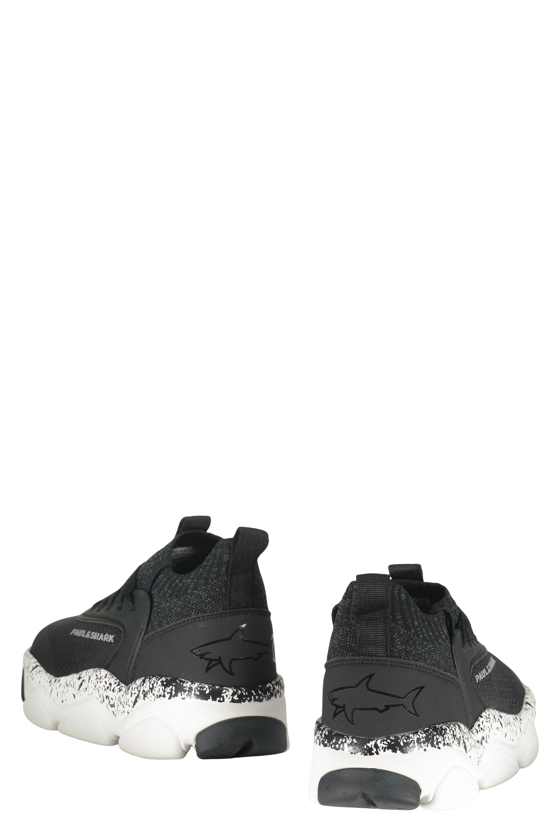 Modern black sneakers for sports and style