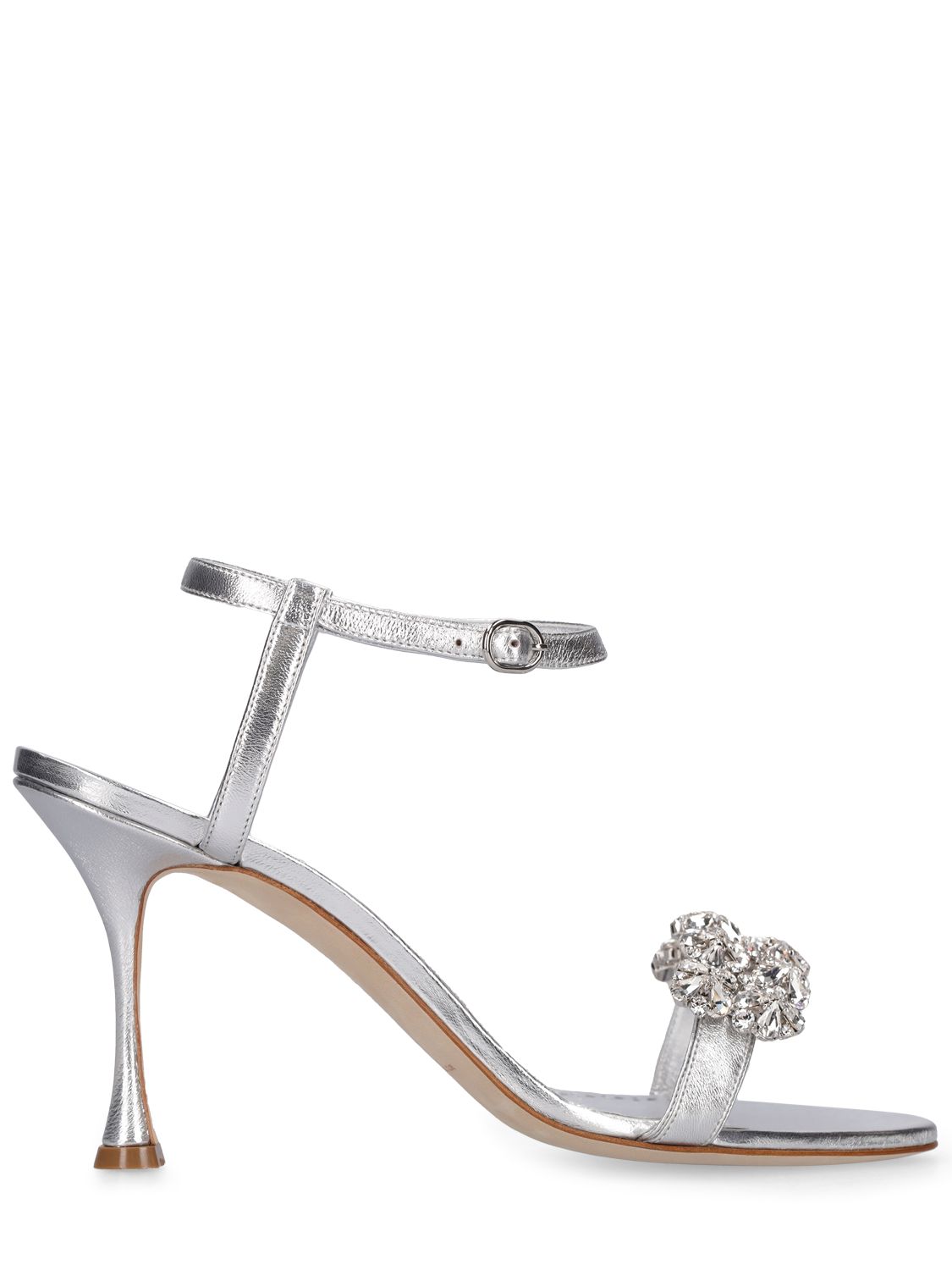 Elegant heeled sandals