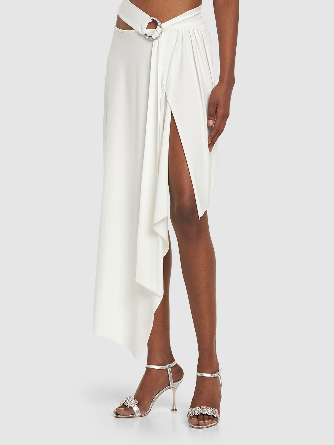 Elegant heeled sandals