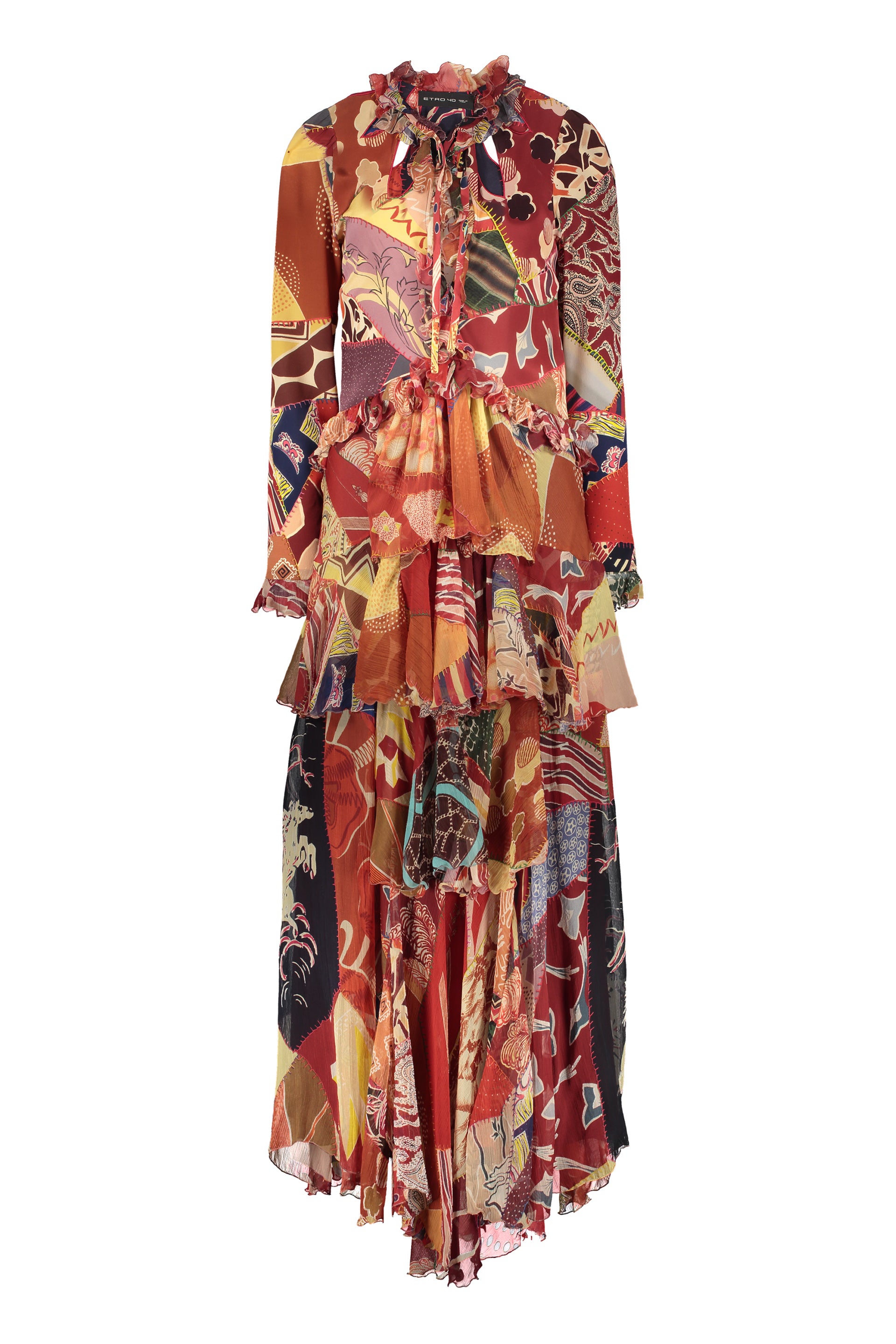 Silk maxi dress