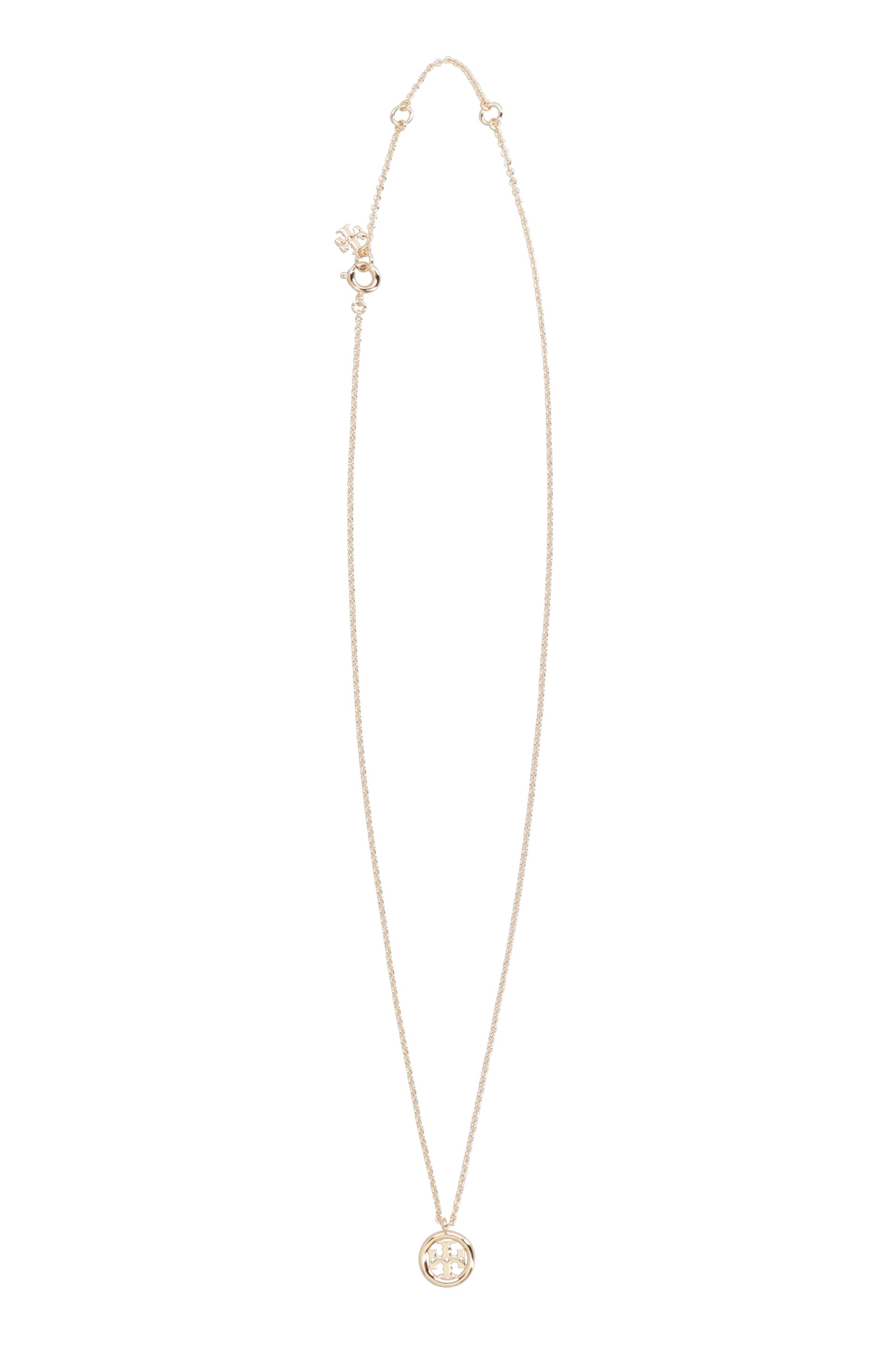 Gold-tone metal necklace