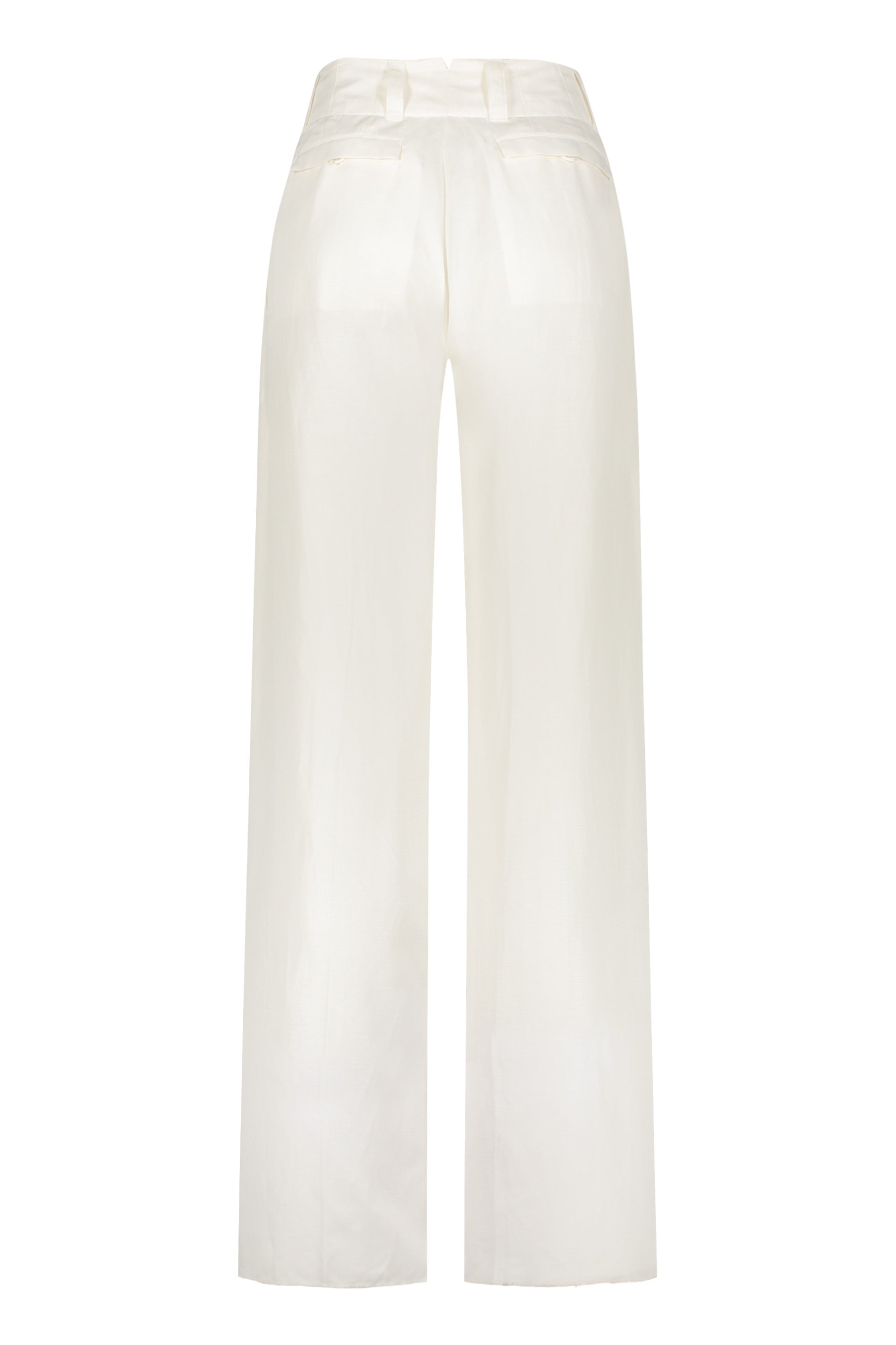 Silk and linen trousers