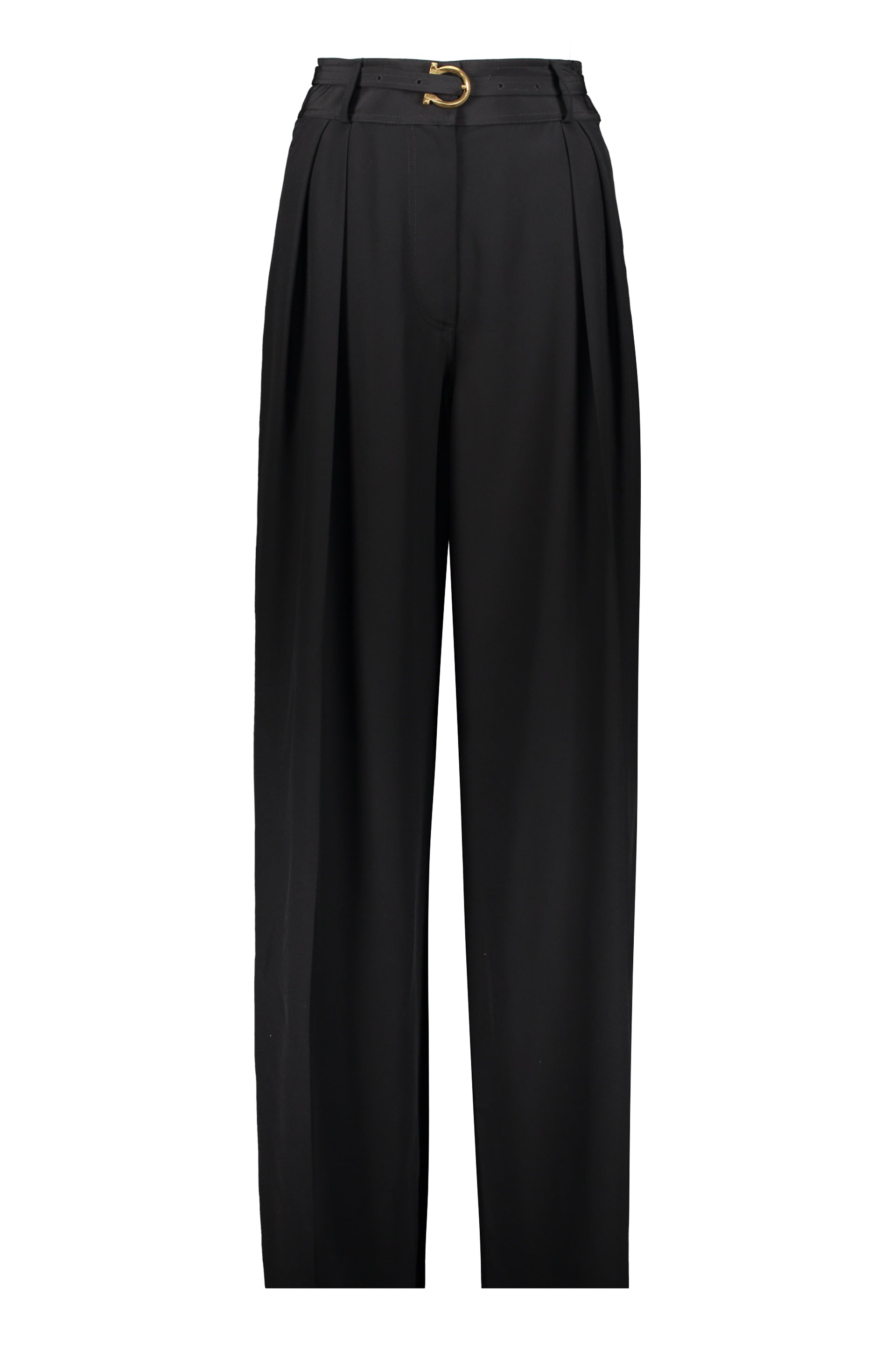 Silk trousers