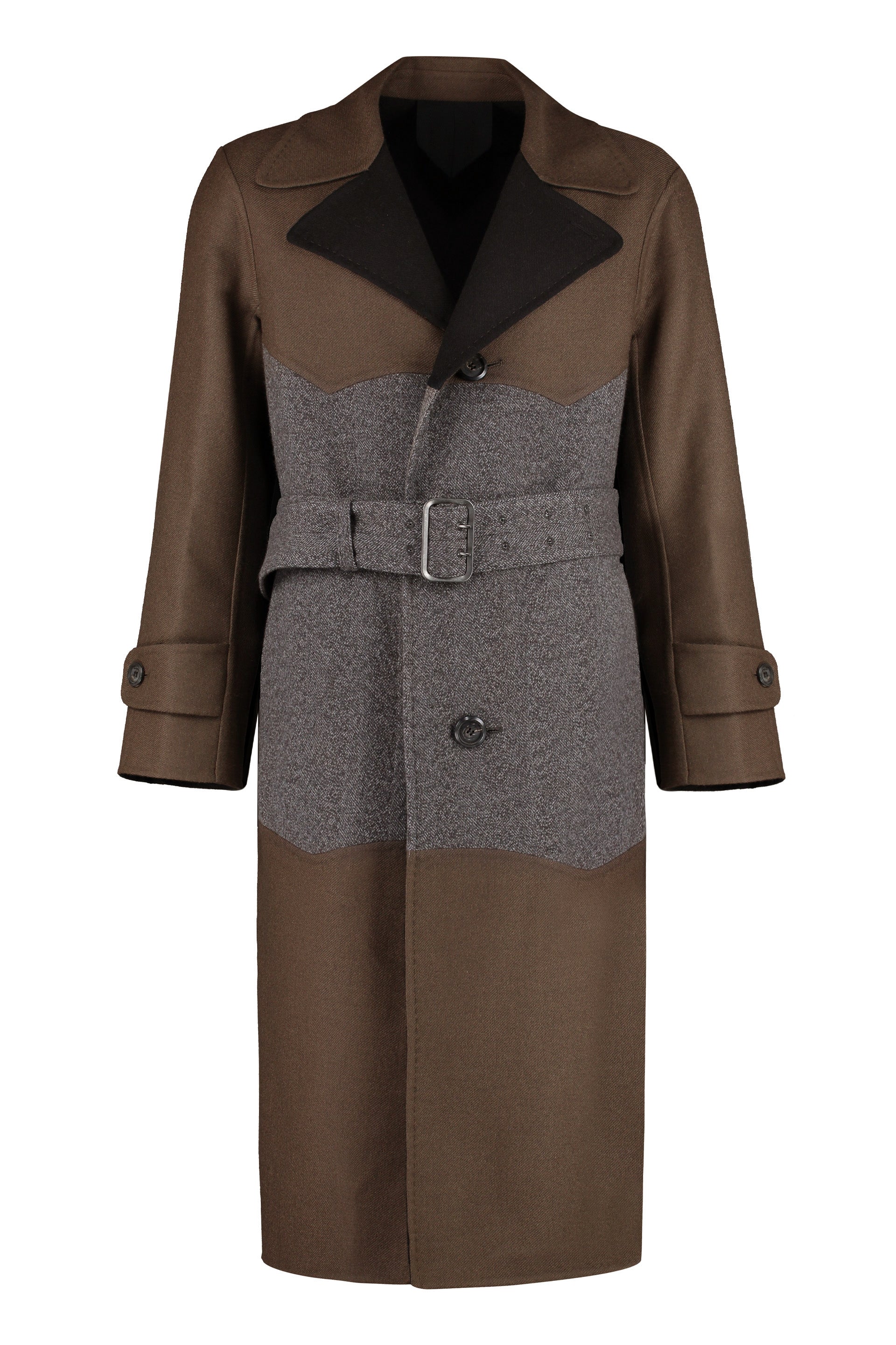 Wool long coat