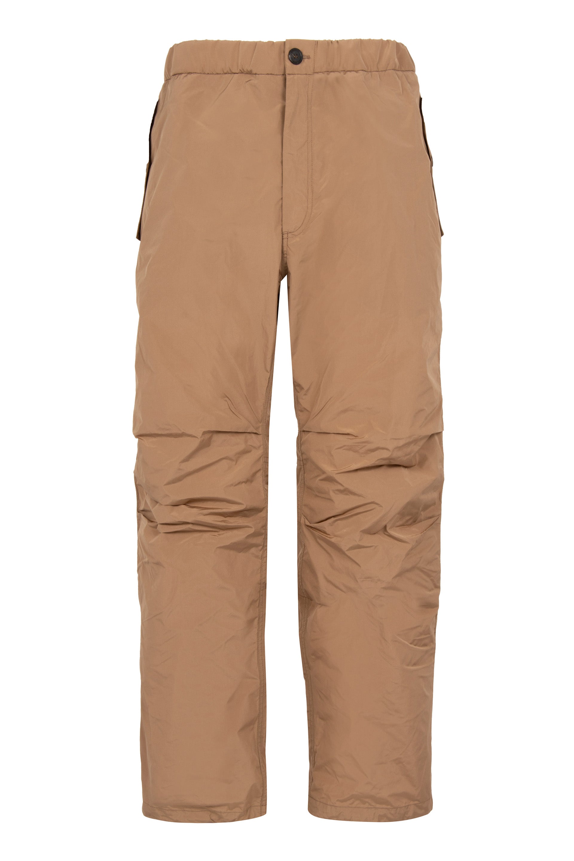 Techno nylon track pants
