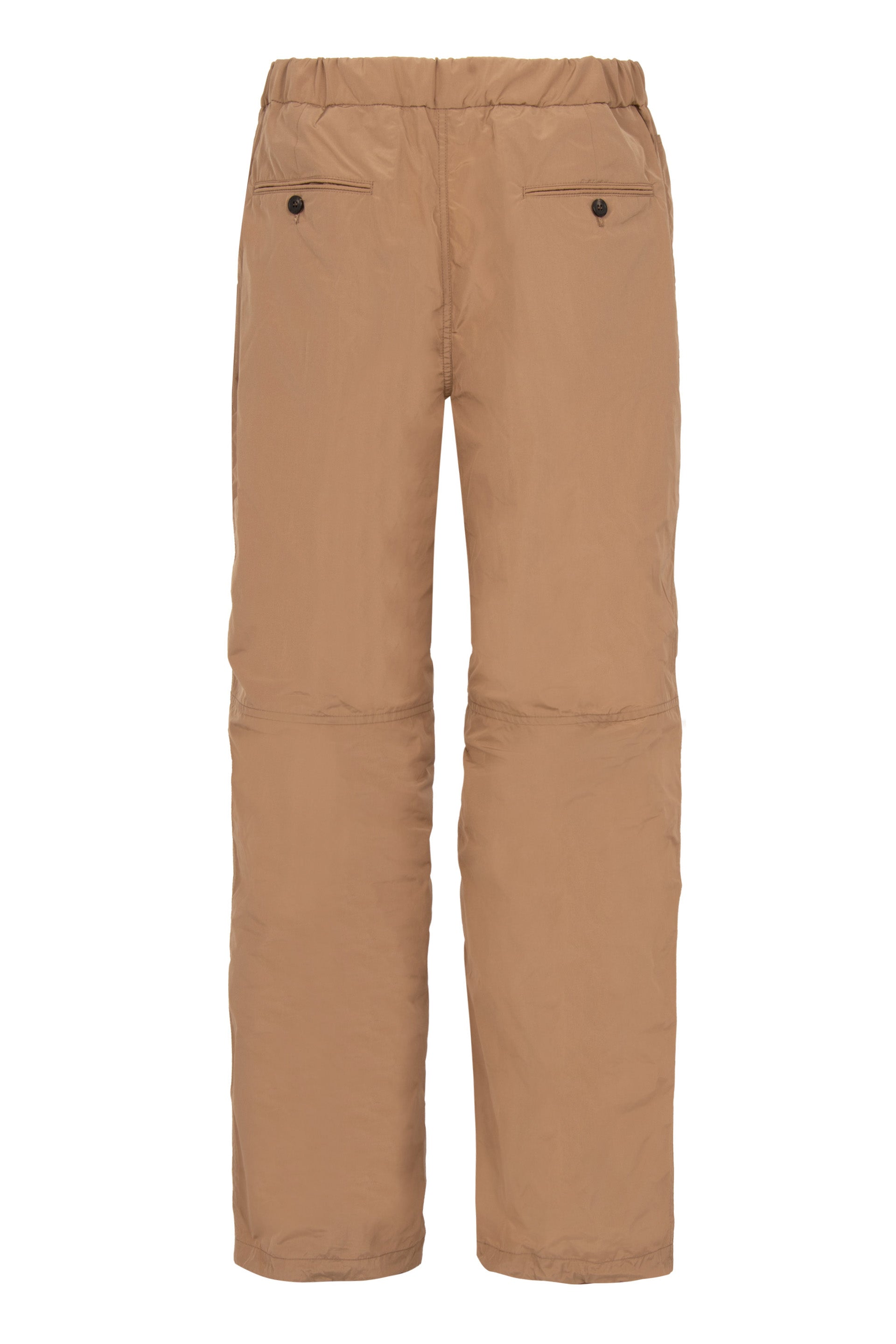 Techno nylon track pants