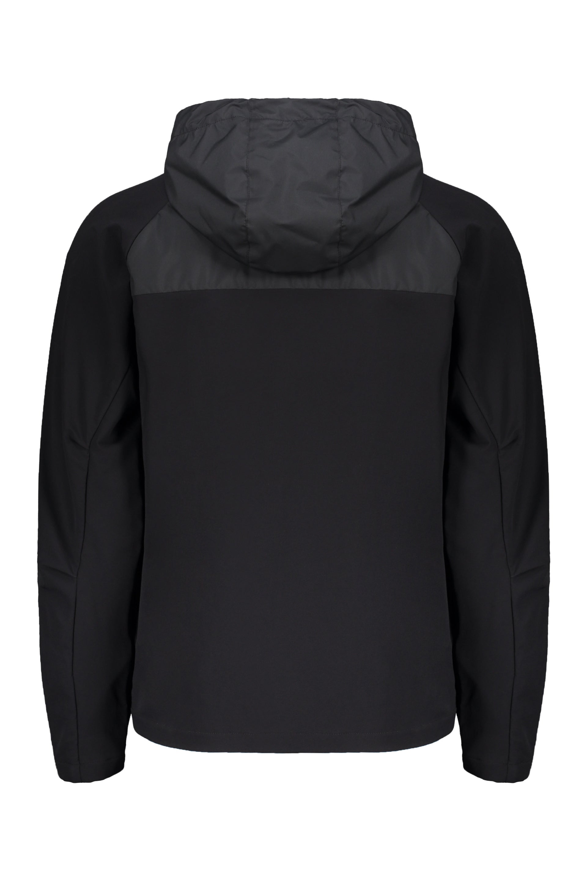 Light black jacket with practical hood