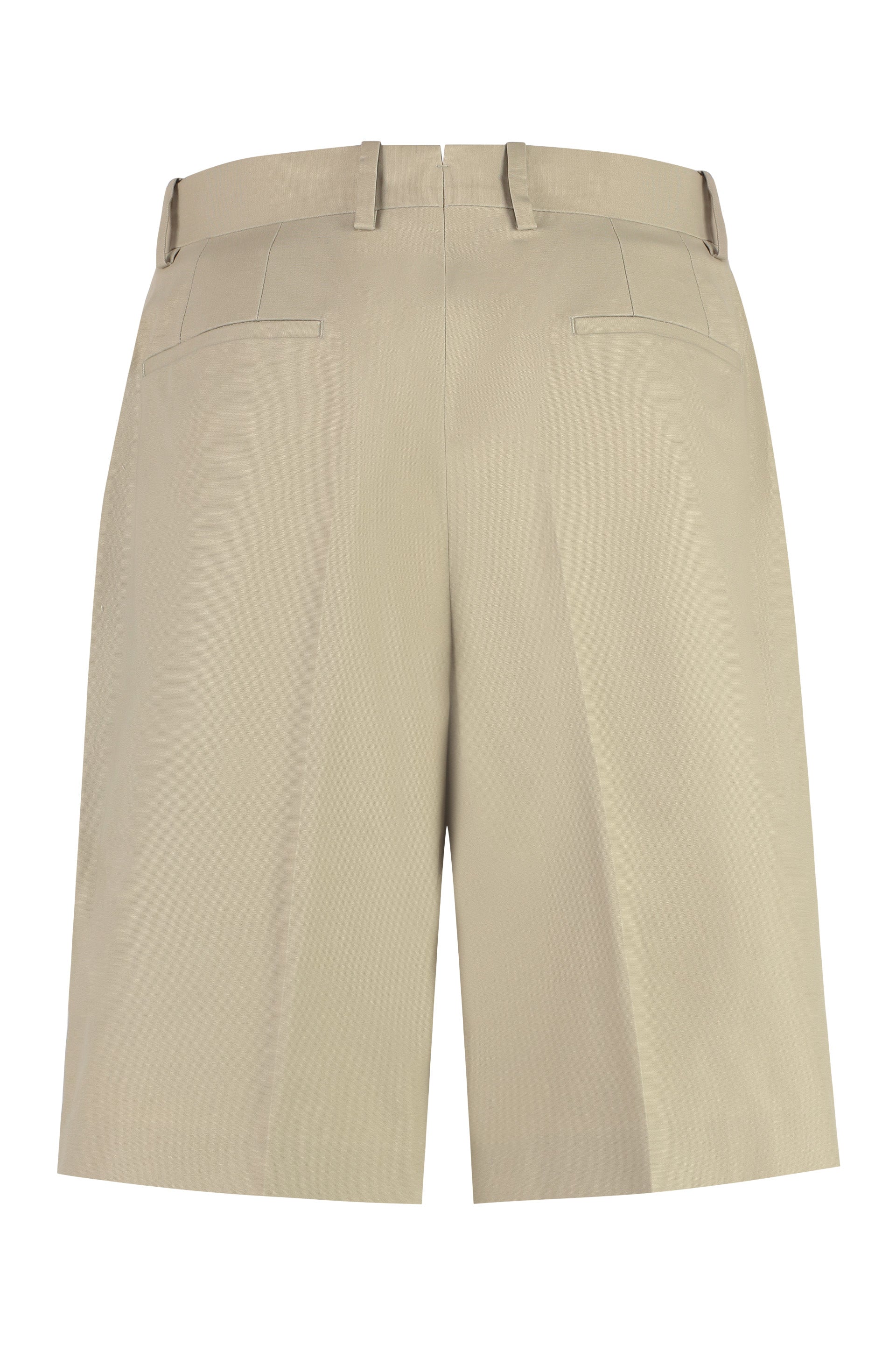 Cotton bermuda shorts