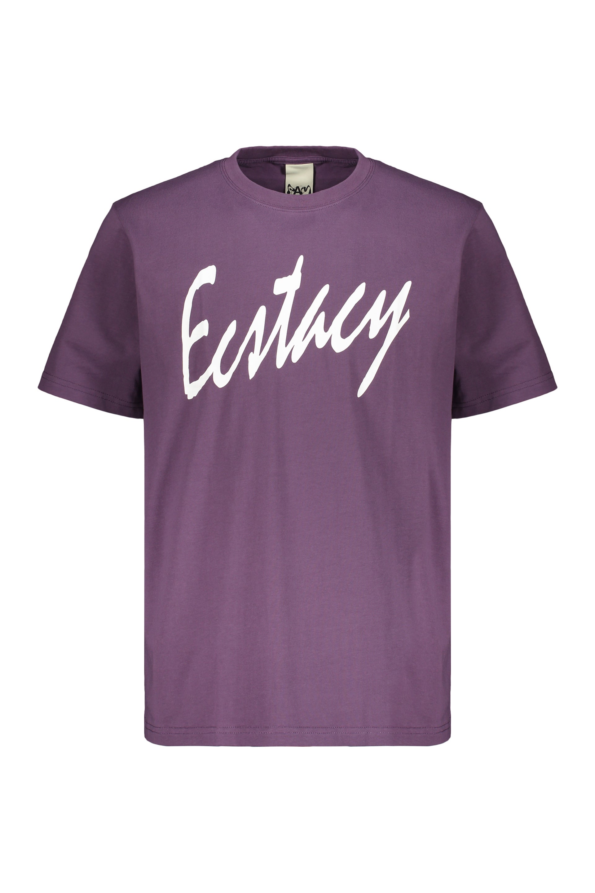 Purple cotton t-shirt