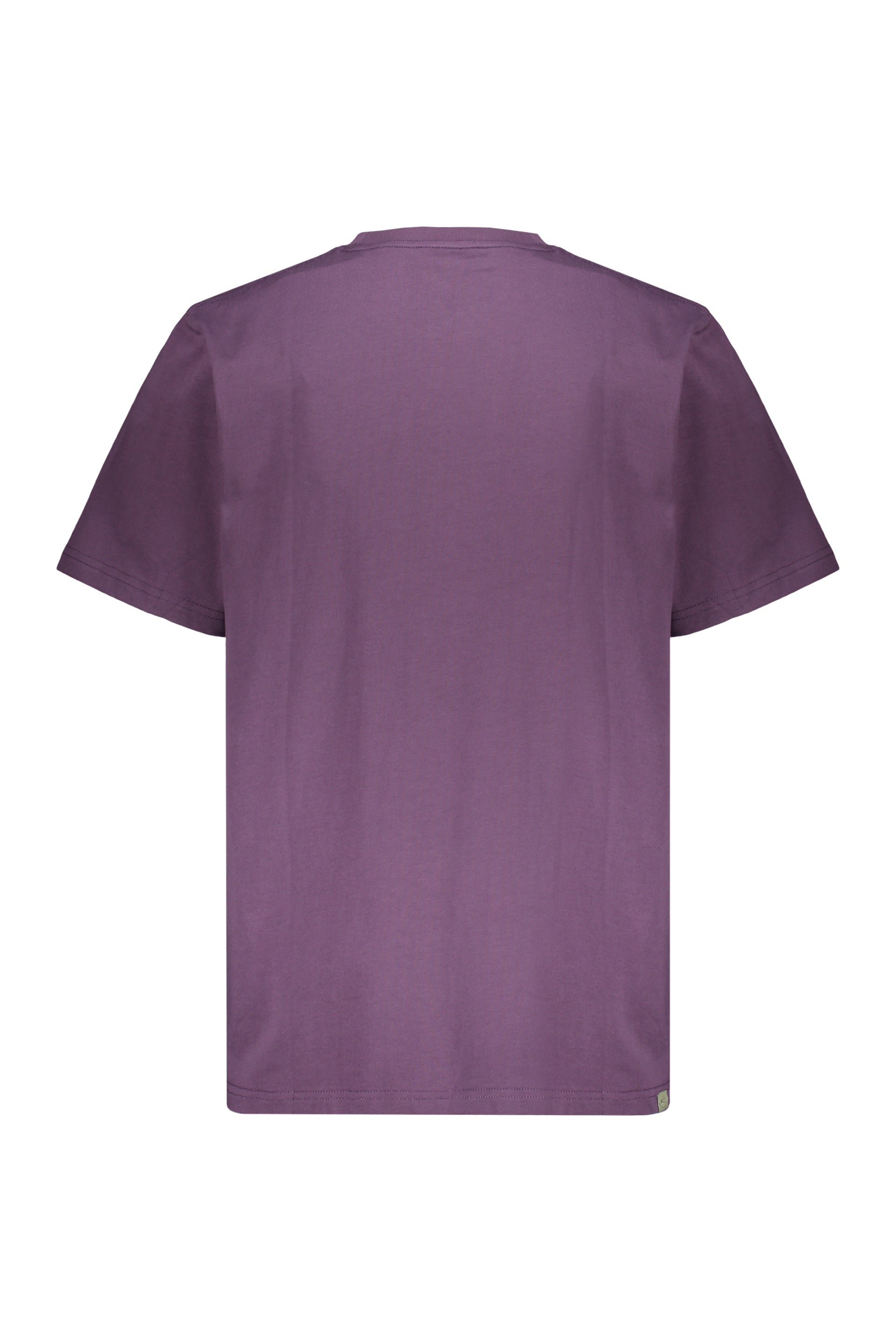 Purple cotton t-shirt