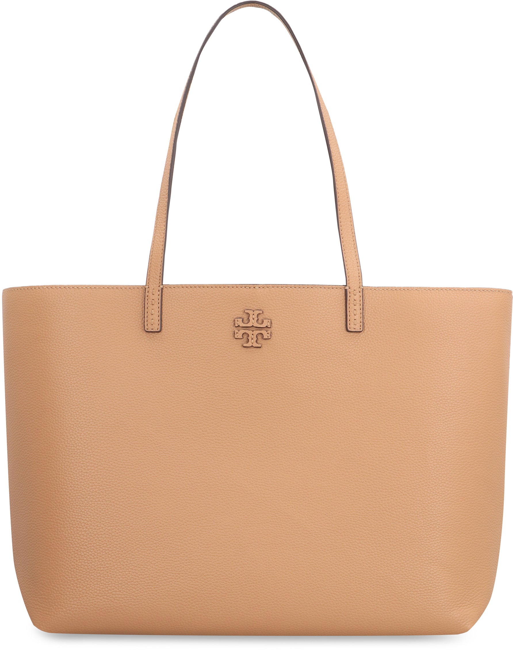 McGraw pebbled leather tote