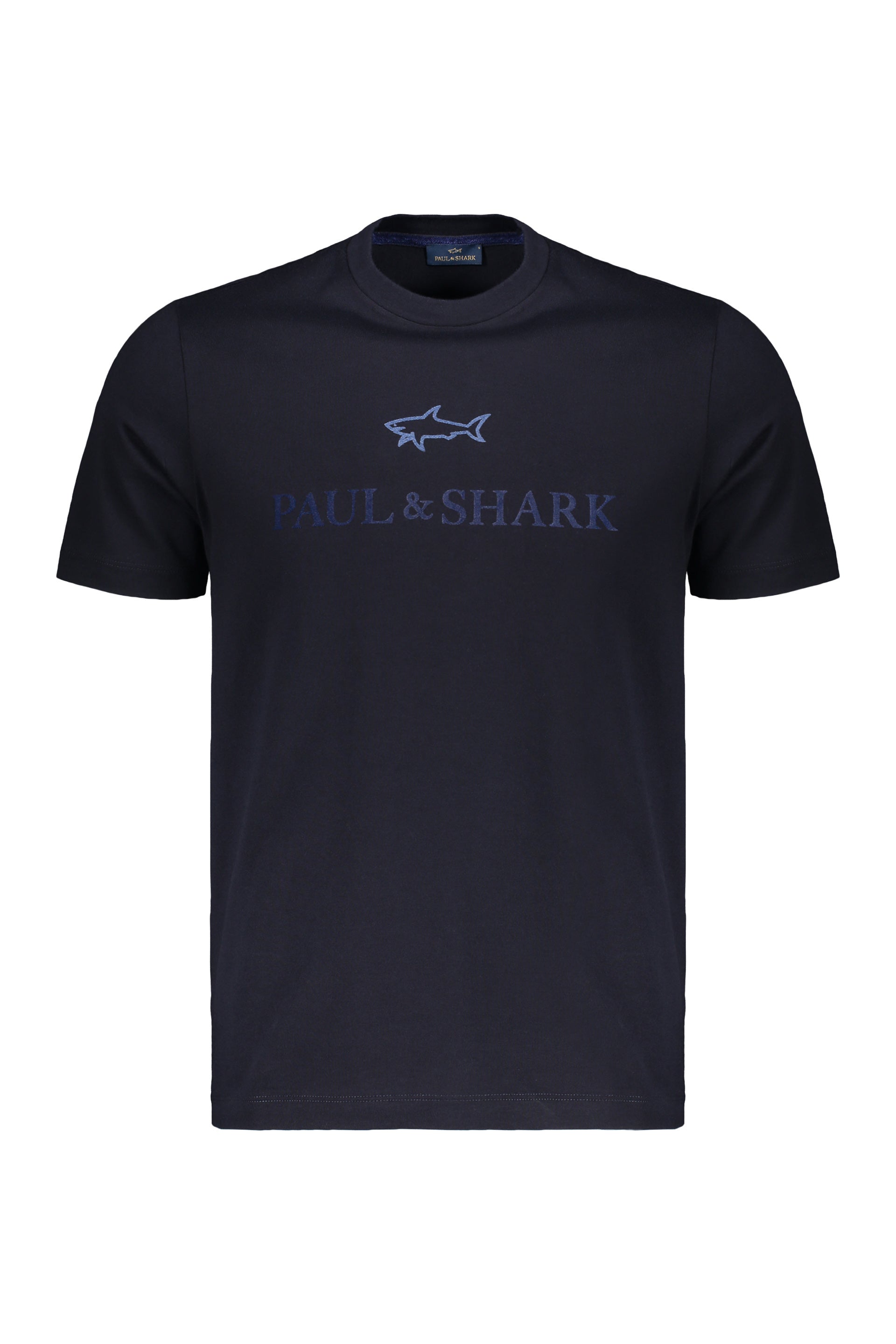 Dark Blue T-shirt with Casual Logo