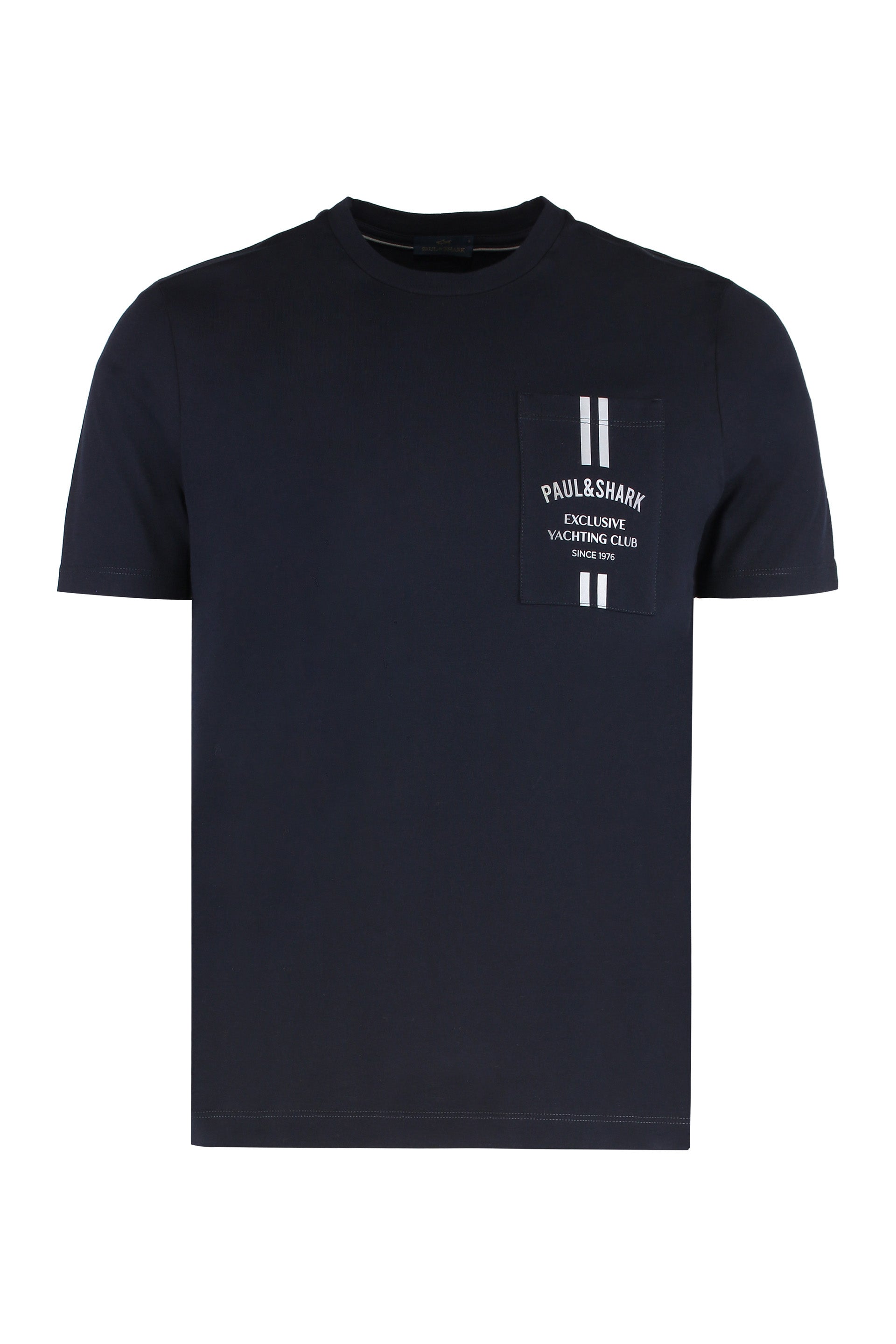 Cotton crew-neck T-shirt