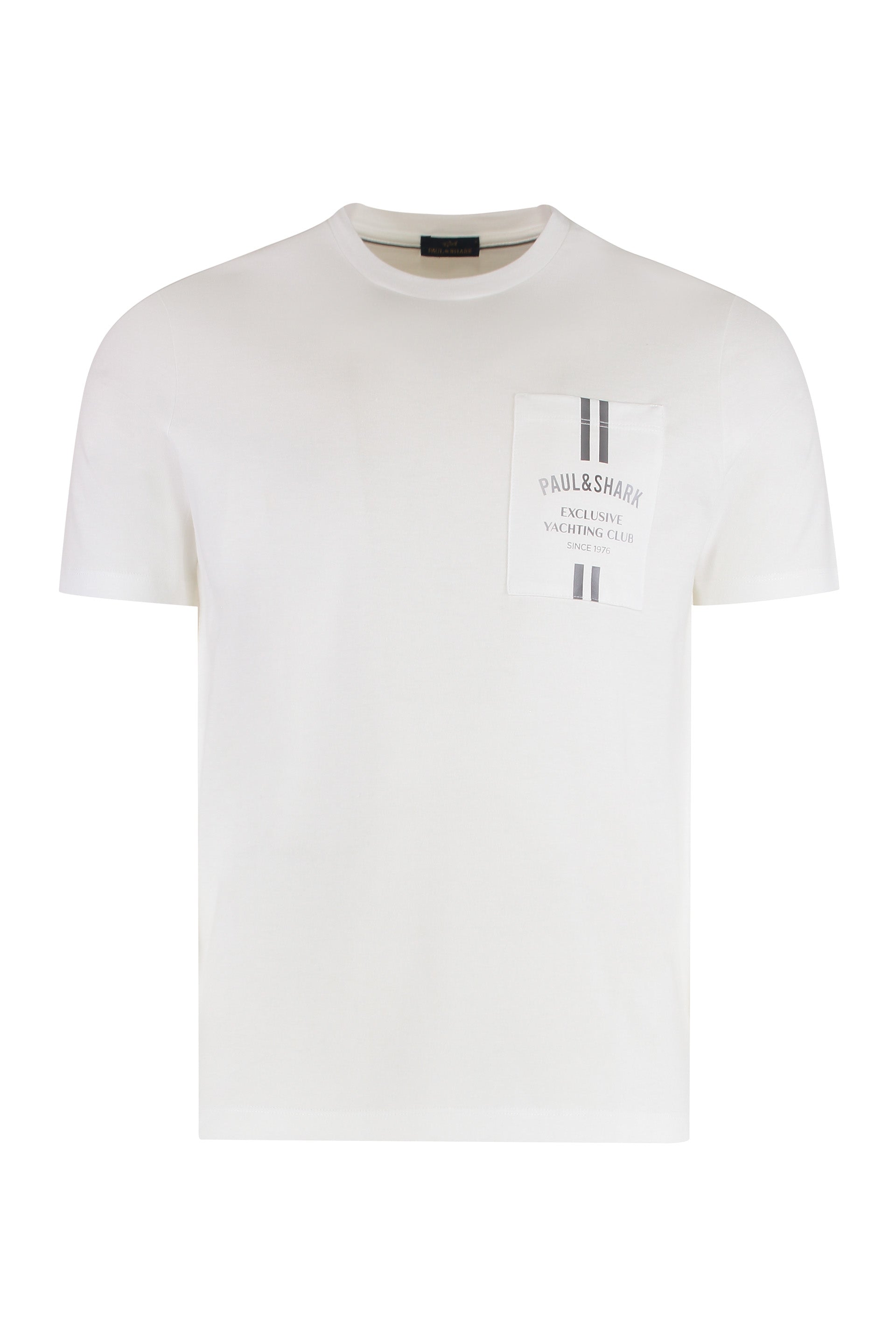 Cotton crew-neck T-shirt