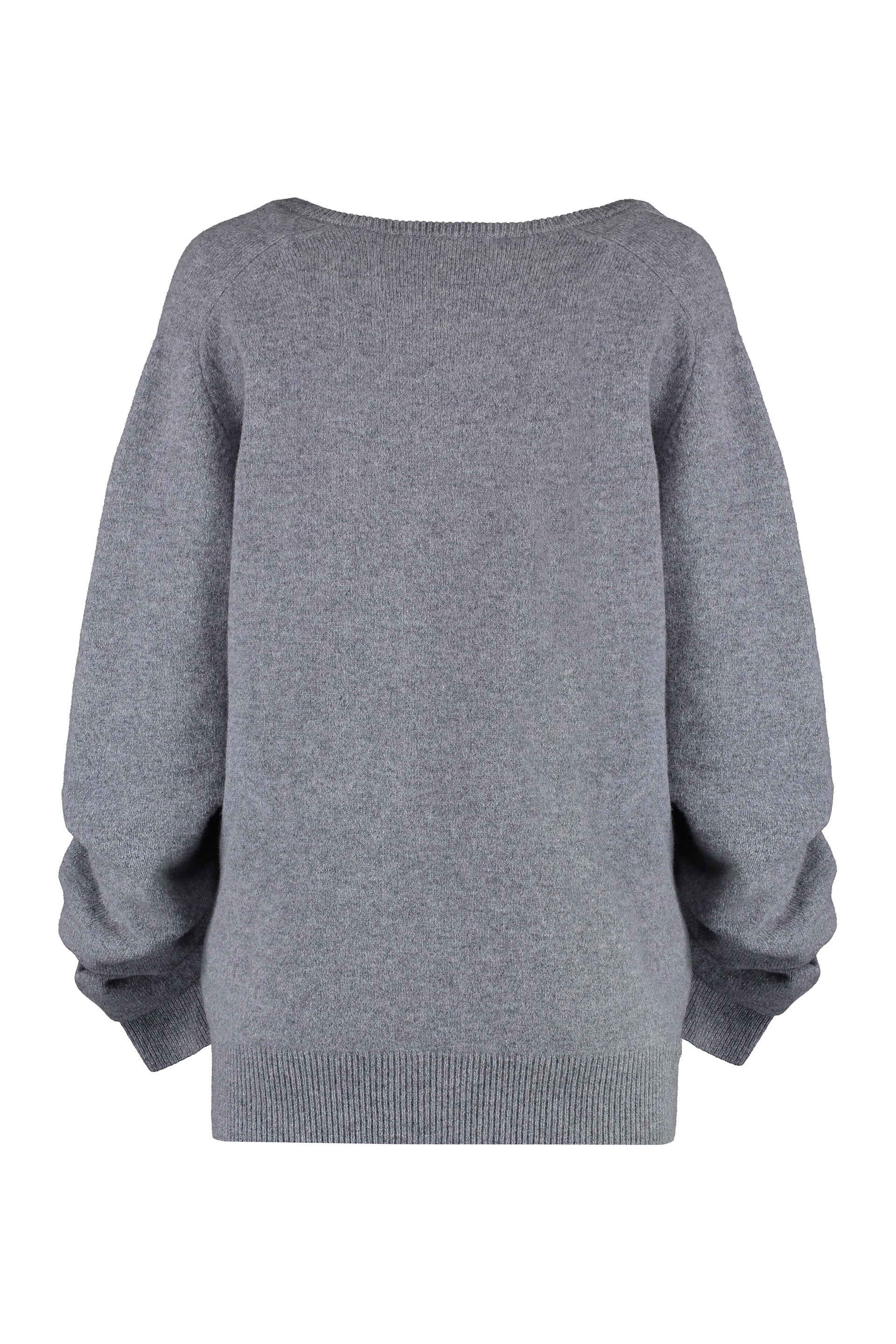 wool V-neck sweater