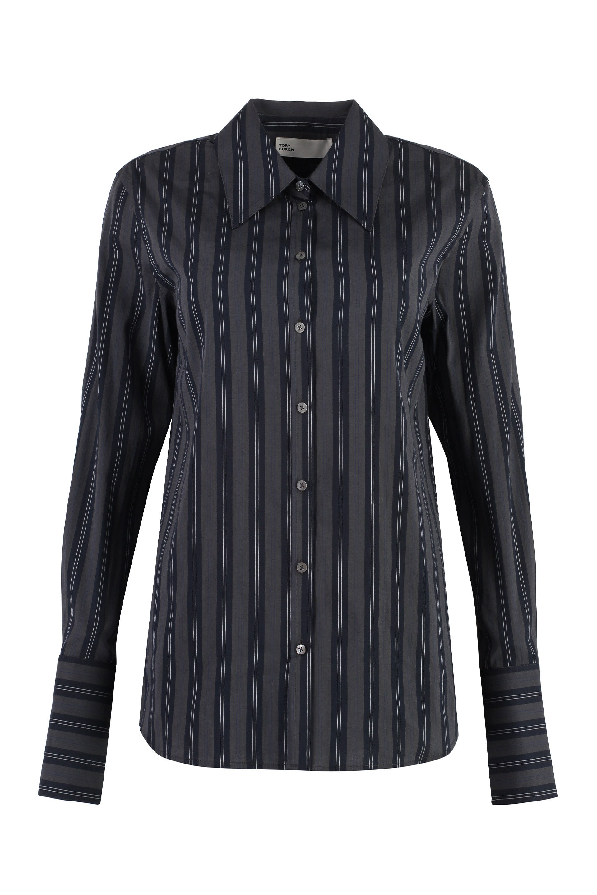 Striped cotton shirt