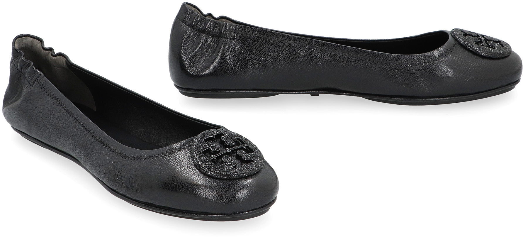 Minnie Travel Leather ballet flats