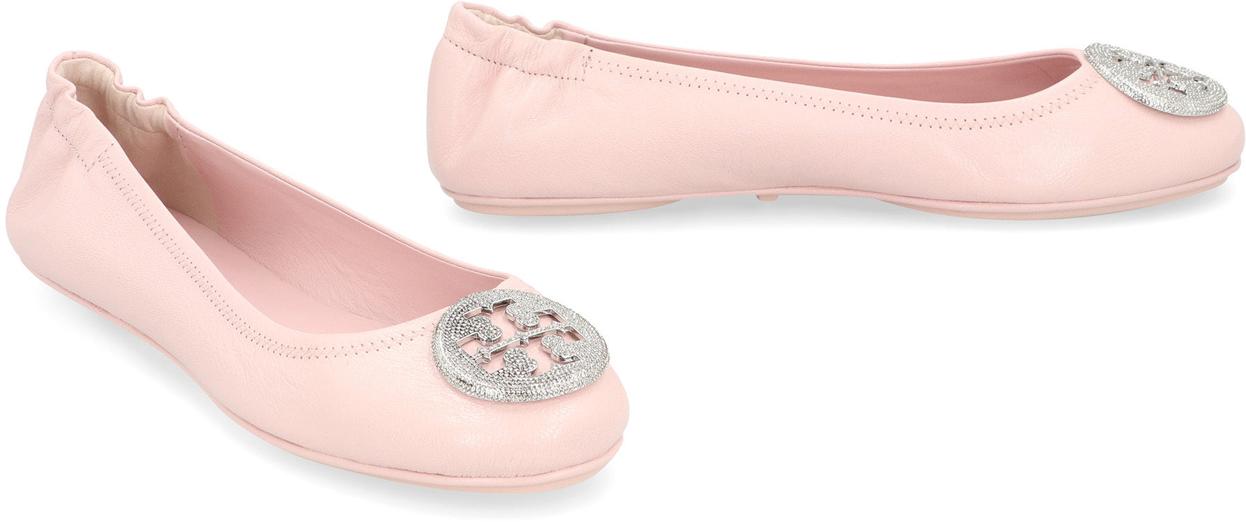 Minnie Travel Leather ballet flats