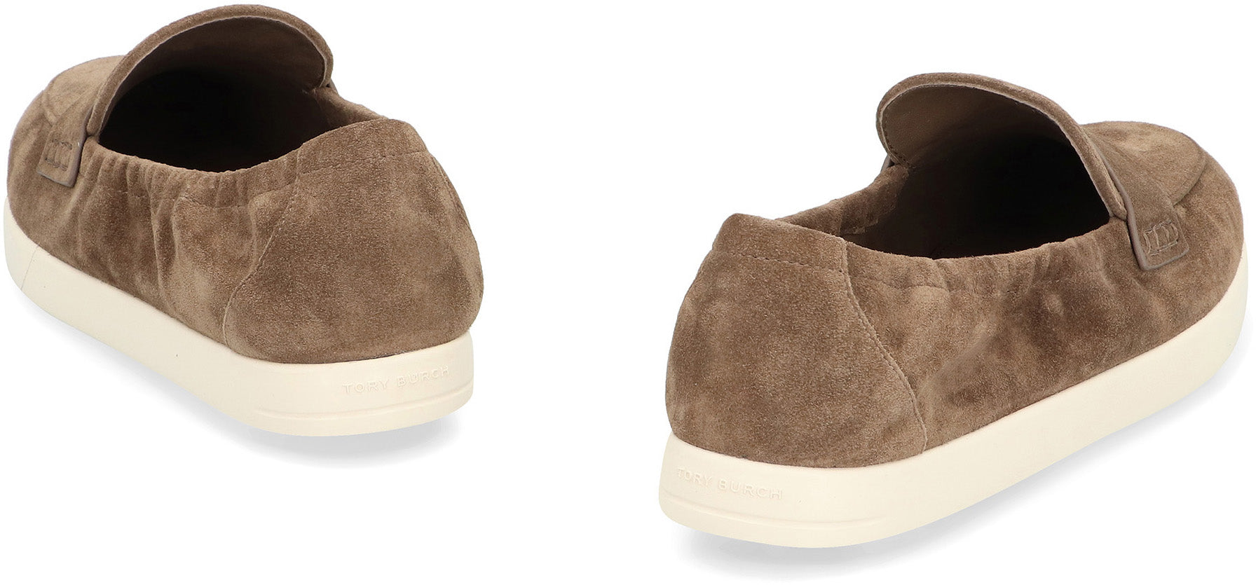 Ballerina suede loafers