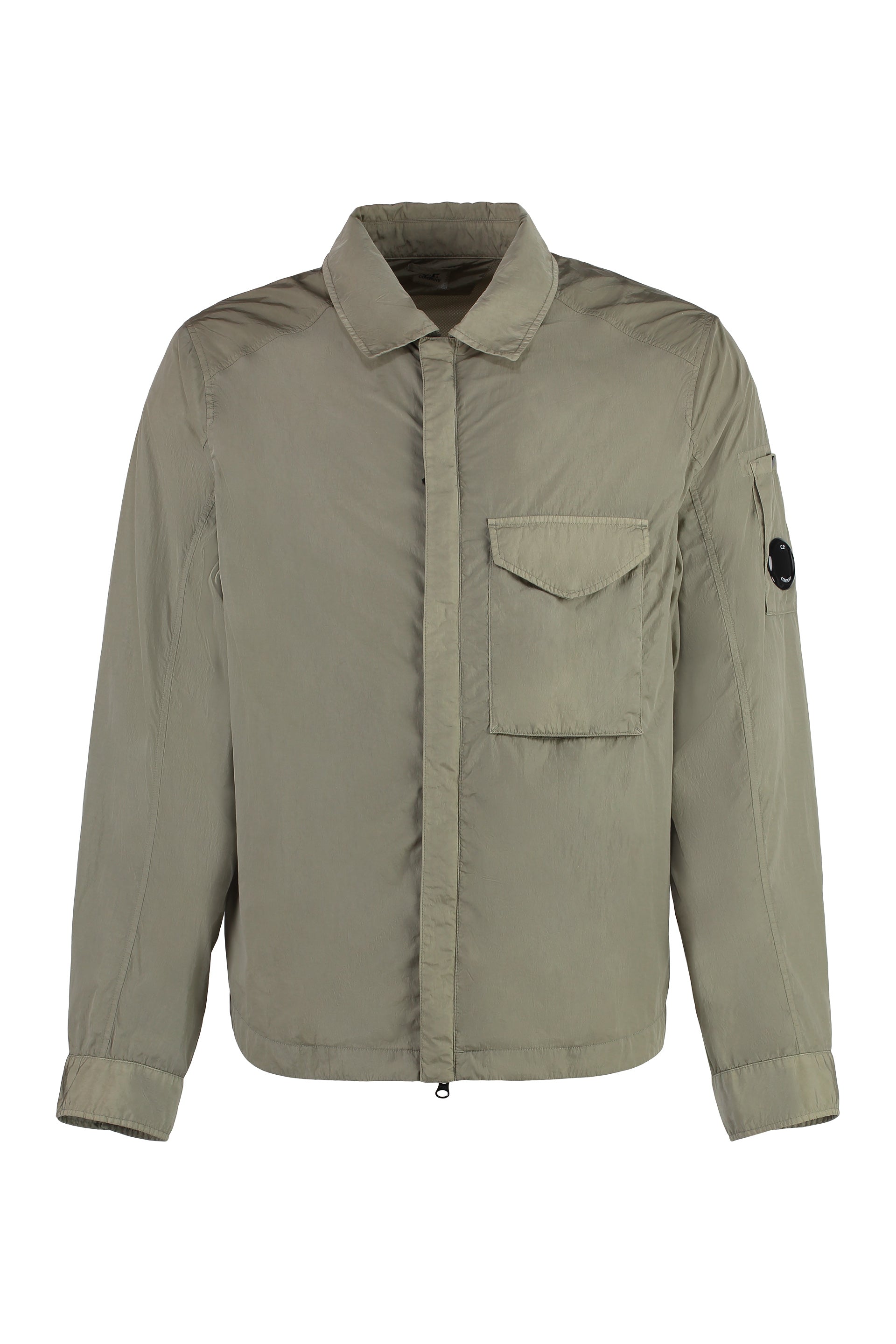 Technical fabric overshirt